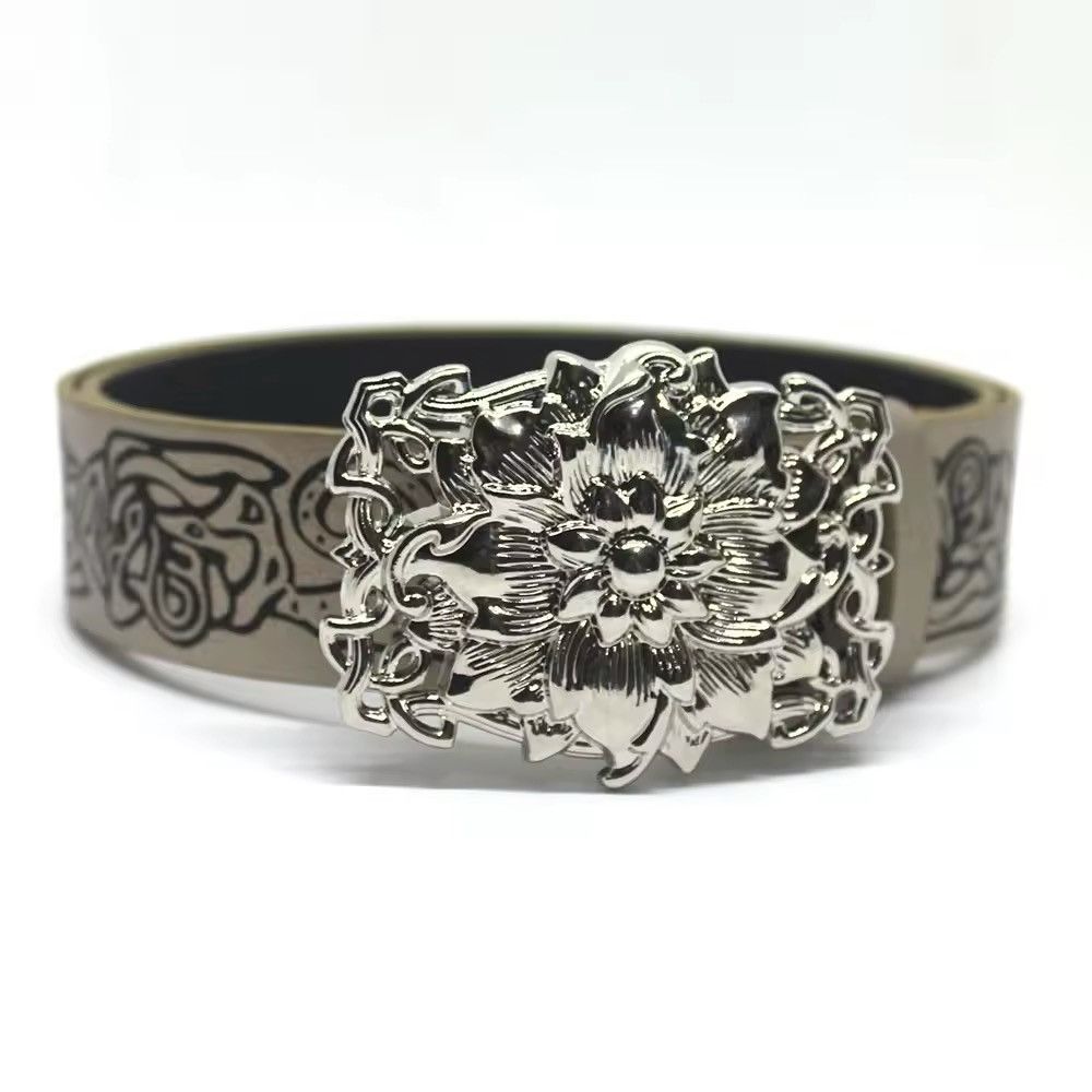 Japanese Brand × Vintage Classic Style Flower Pattern Belt Size ONE SIZE - 1 Thumbnail