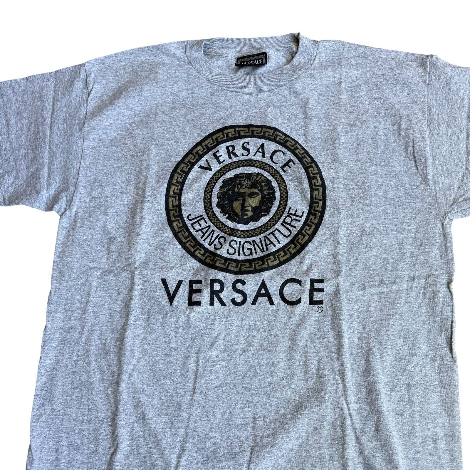 Versace Versace V2 Collection Gray Tee Shirt Mens XL Size US XL / EU 56 / 4 - 2 Thumbnail