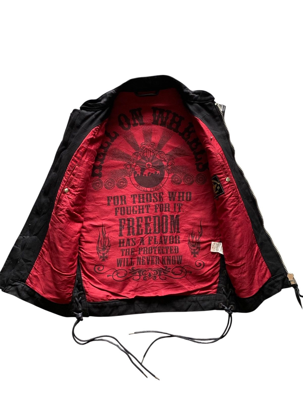 Vintage Vtg Skull Flight Vest Ride Size US M / EU 48-50 / 2 - 3 Thumbnail
