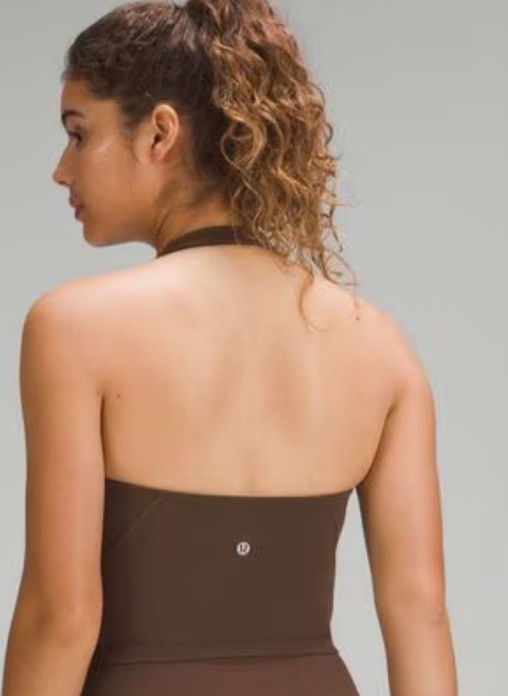 Lululemon Lululemon Align Halter Cropped Nulu Tank in Java Size 2 Size XS / US 0-2 / IT 36-38 - 2 Thumbnail