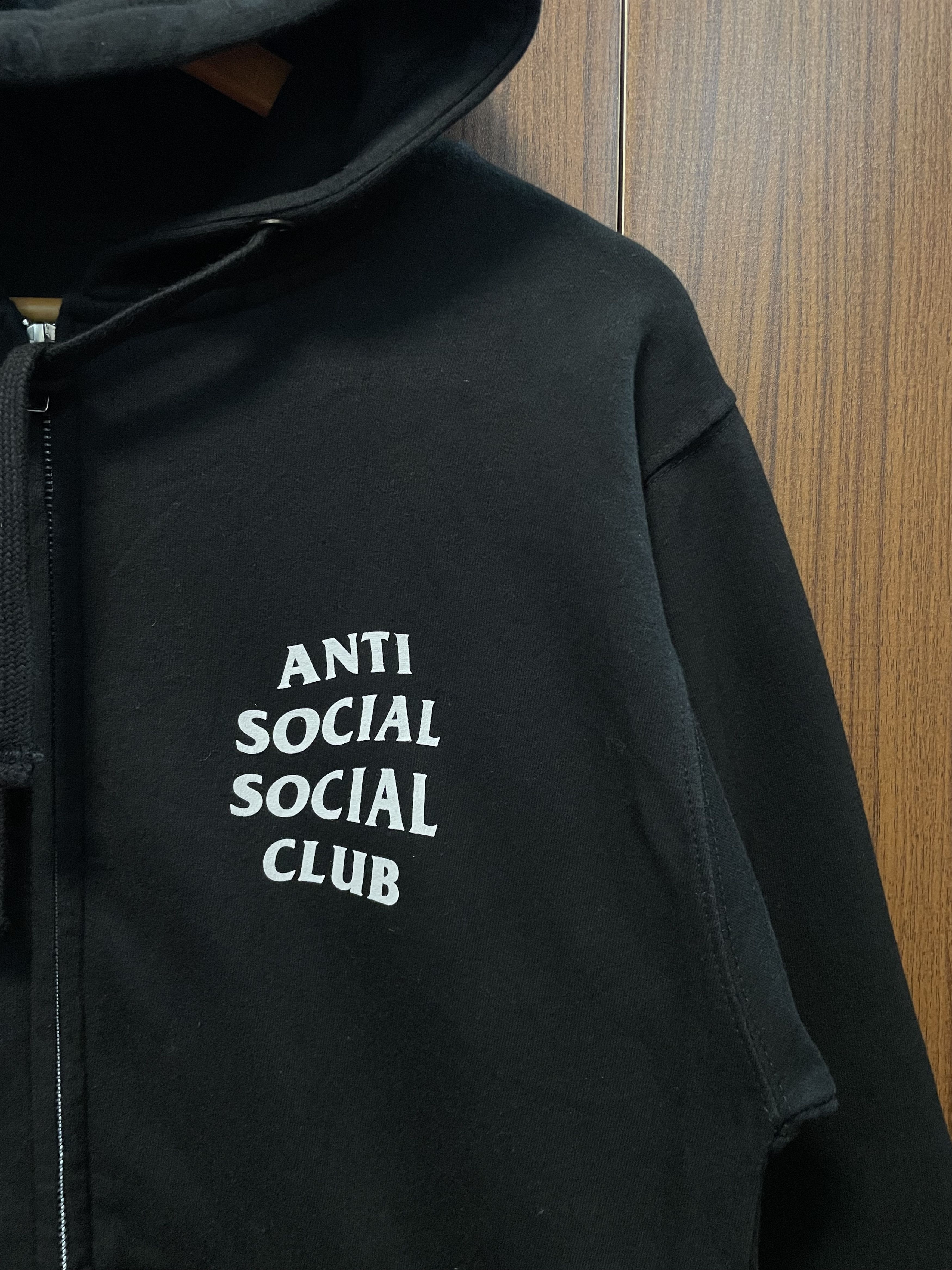 Anti Social Social Club ASSC - Zip Up Kkoch Flower Hoodie Size US S / EU 44-46 / 1 - 2 Thumbnail