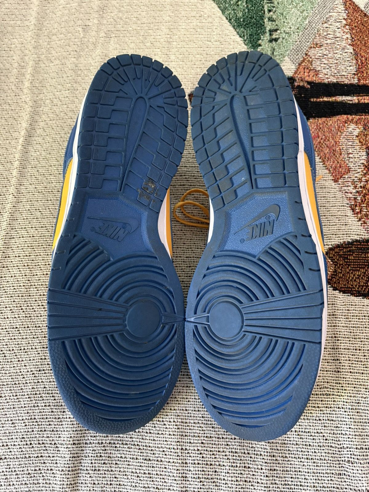 Nike Nike Dunk Low Blue Jay & University Gold (UCLA)(No Box) Size US 11 / EU 44 - 5 Thumbnail