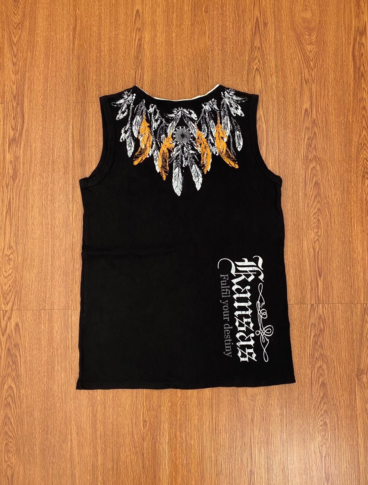 If Six Was Nine × Japanese Brand × Le Grande Bleu (L.G.B.) Native american sleeveless Size US M / EU 48-50 / 2 - 1 Thumbnail