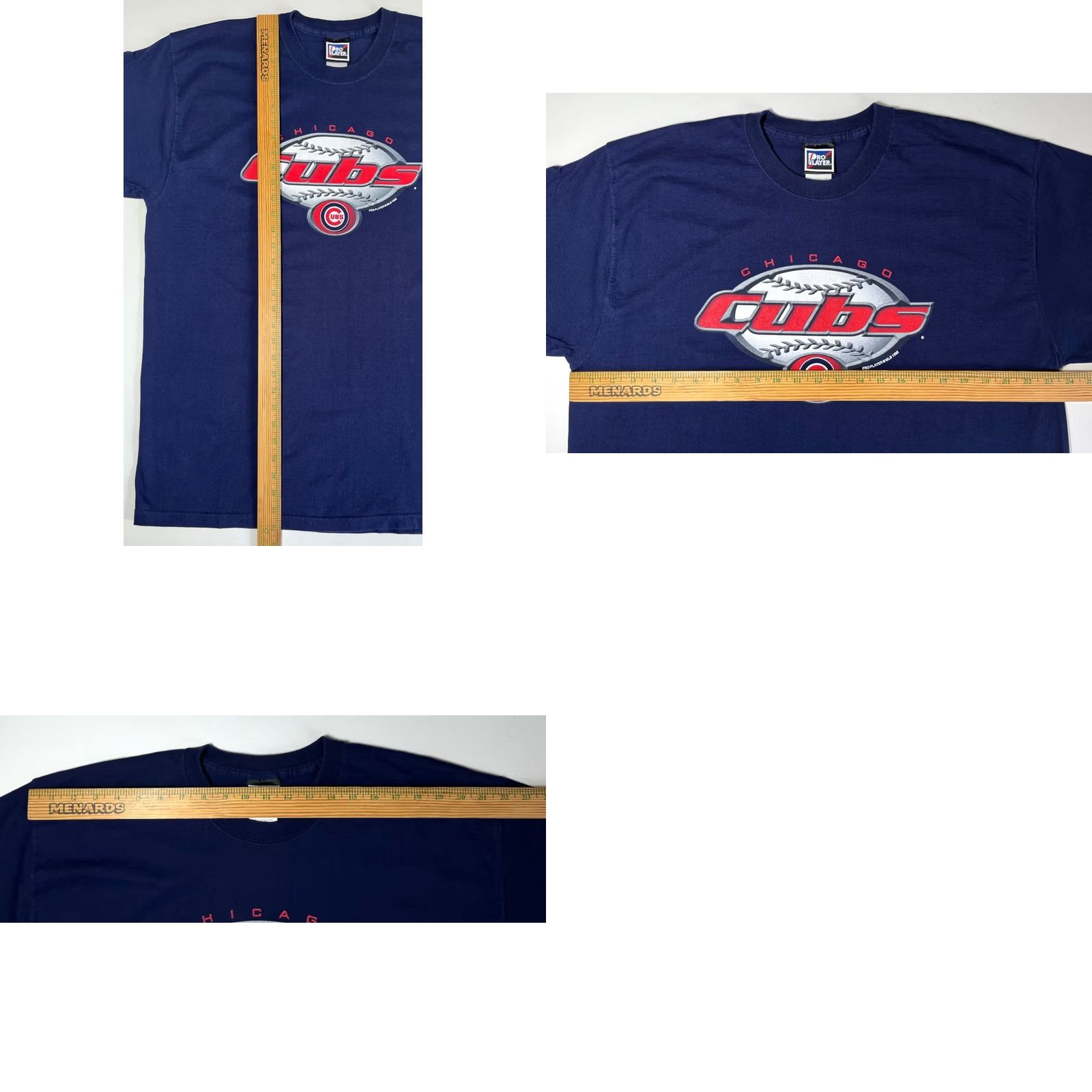 Pro Player VINTAGE ProPlayer Chicago Cubs T-Shirt XXL? XL? Size US XL / EU 56 / 4 - 8 Thumbnail