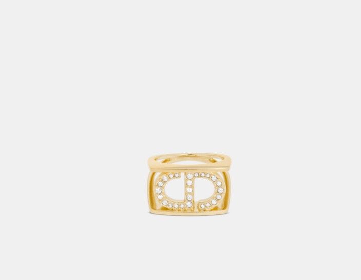 Dior o1w1db10325 Size: OS / R1525 30 Montaigne Ring in Gold Size ONE SIZE - 3 Thumbnail