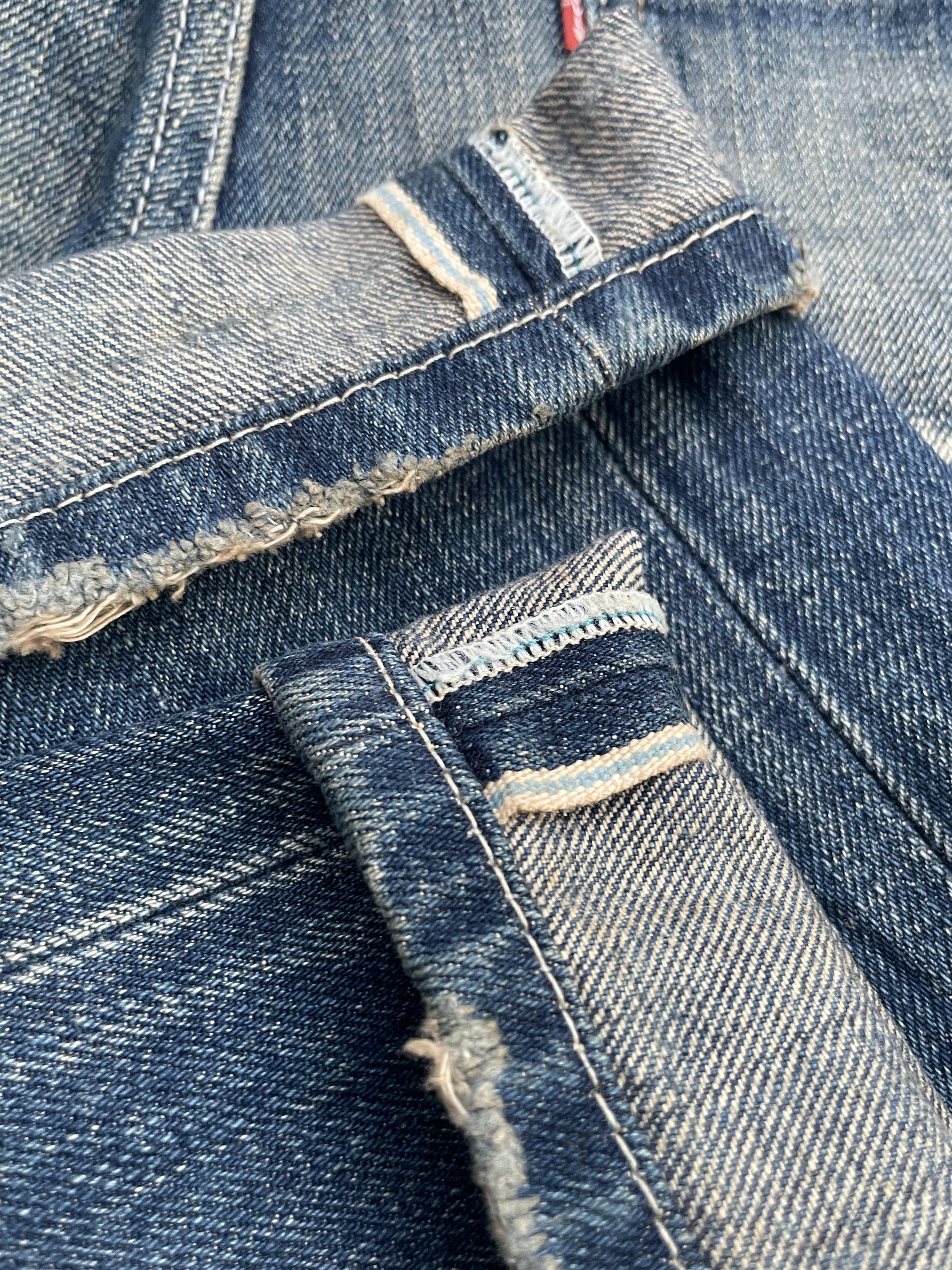 Levi's Vintage Flare Levis 807 Selvedge Denim Size 31" - 10 Thumbnail