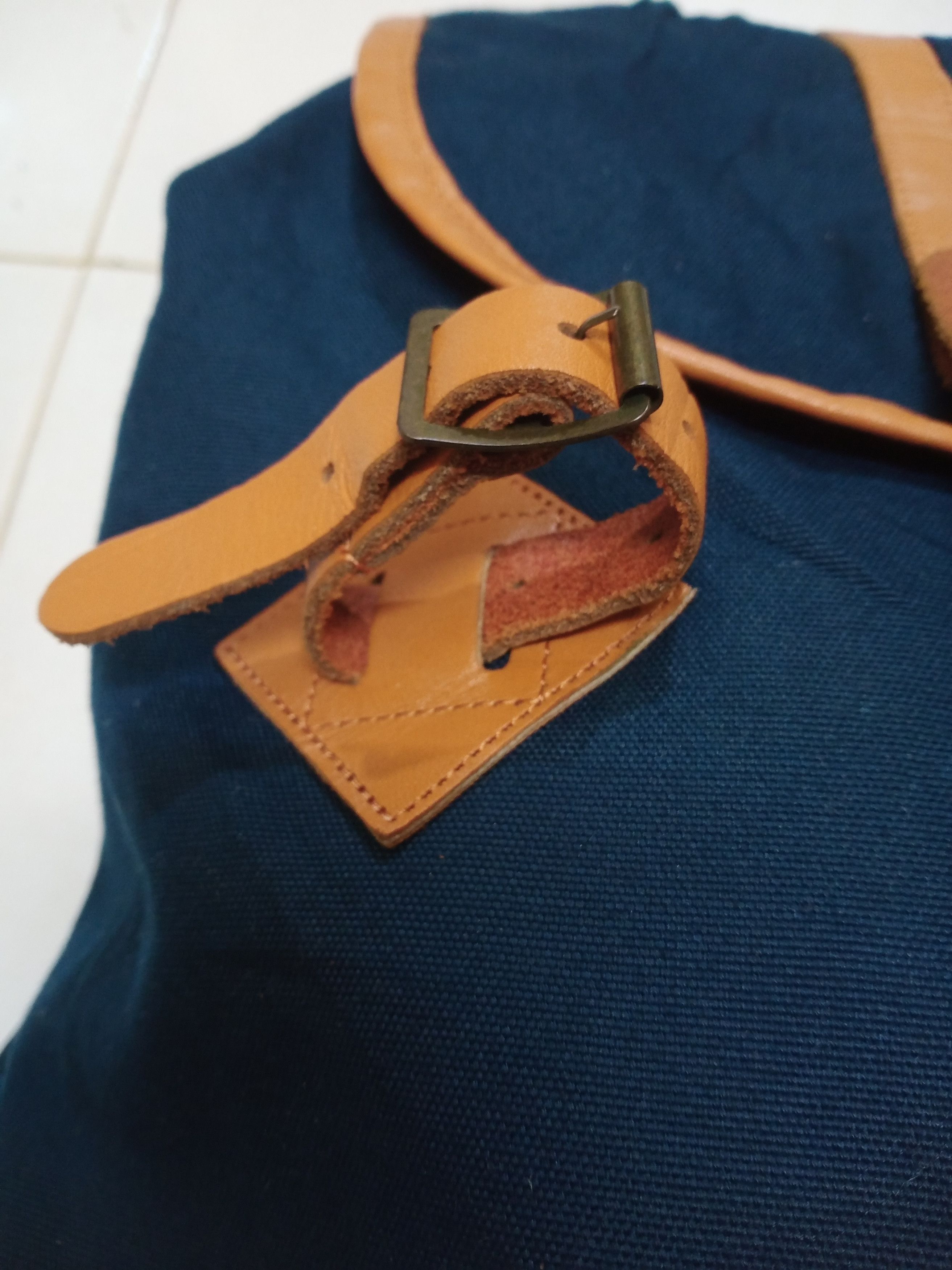 Leather × Montbell Rare Montbell French Guideback 25 Backpack Size ONE SIZE - 10 Thumbnail