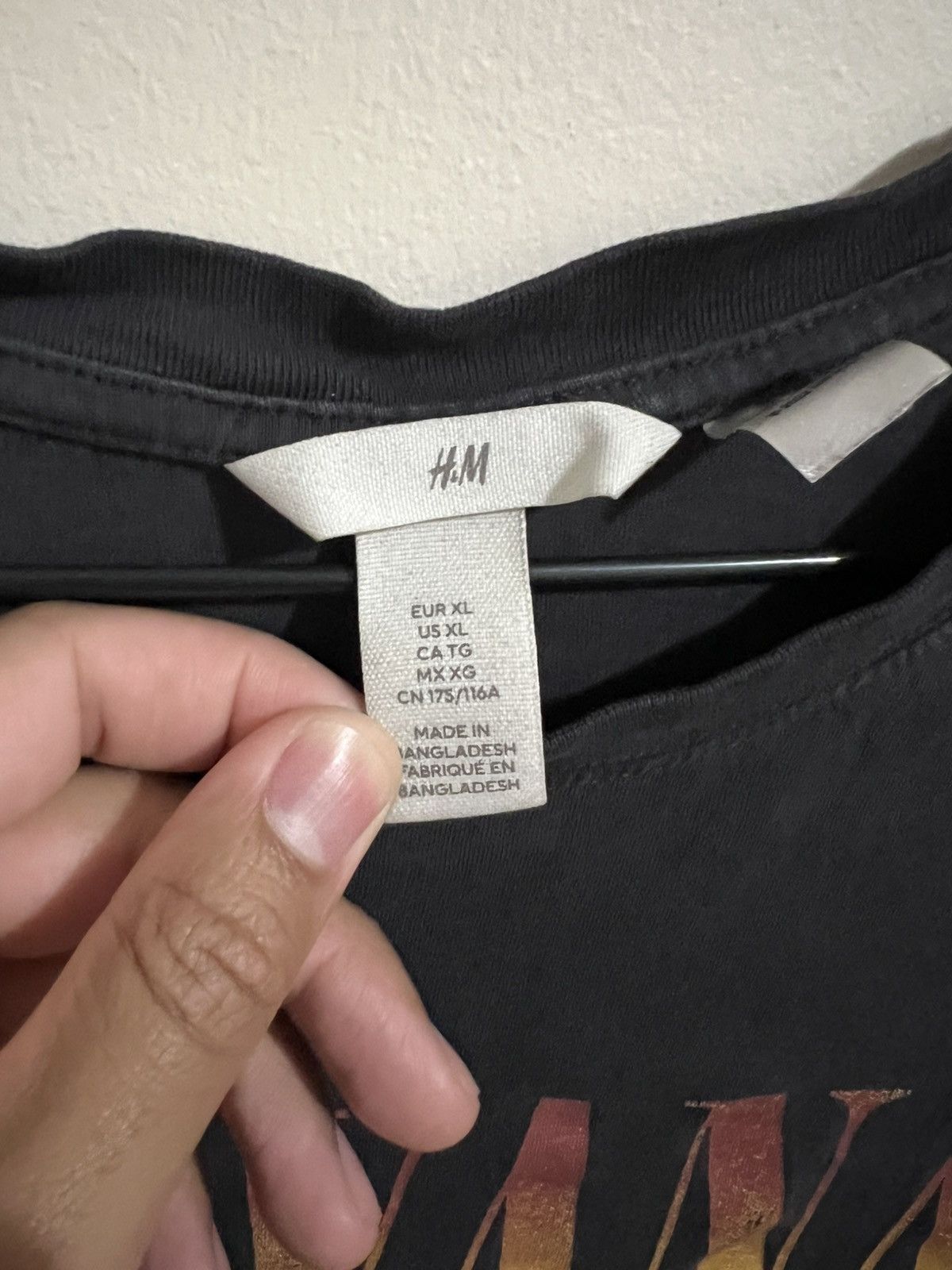 H&M H&M Nirvana T-Shirt Size US XL / EU 56 / 4 - 3 Thumbnail