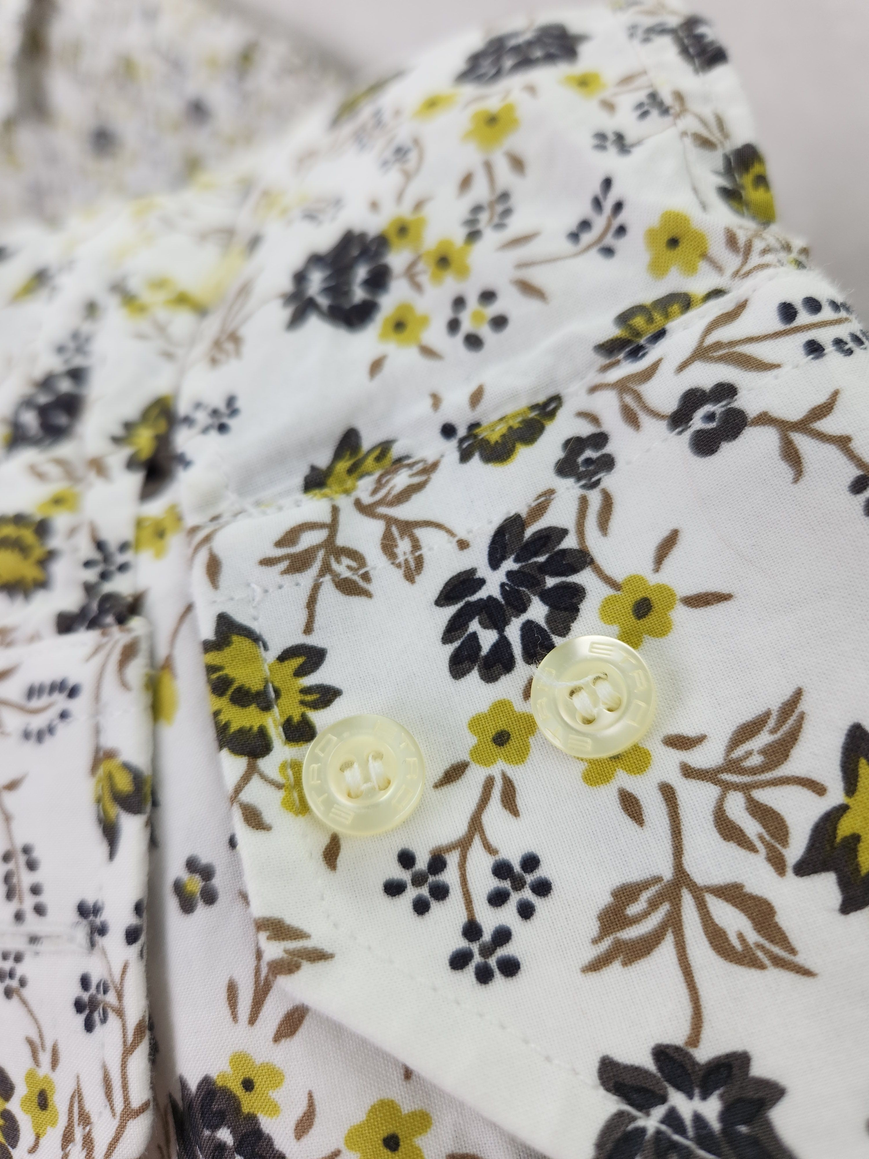 Etro Etro flowers floral button ups shirt size 40 Size US M / EU 48-50 / 2 - 7 Thumbnail