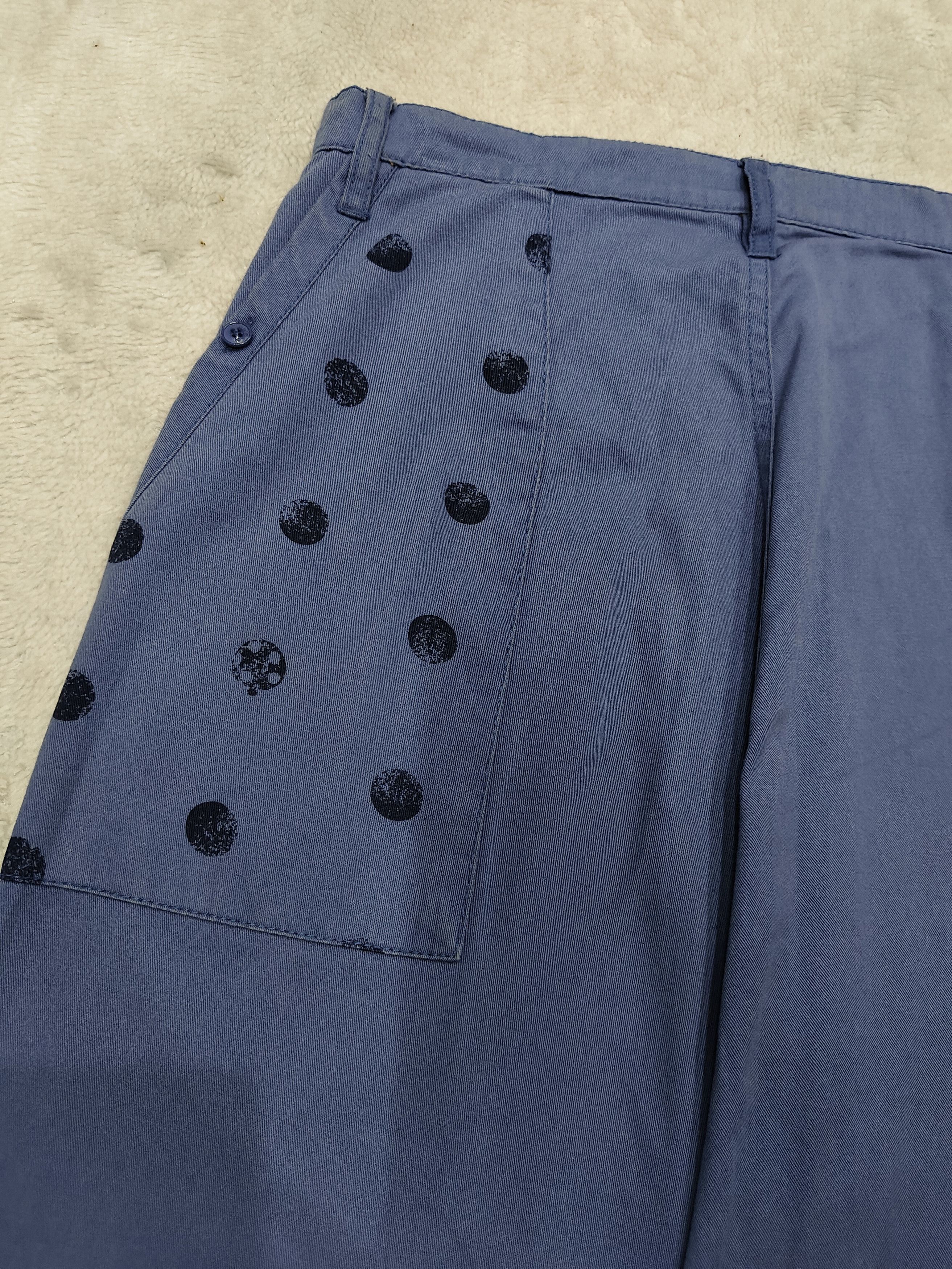 Ne-Net Ne-Net🇯🇵 by Issey Miyake Apple Polkadots Trousers Size 31" - 5 Thumbnail