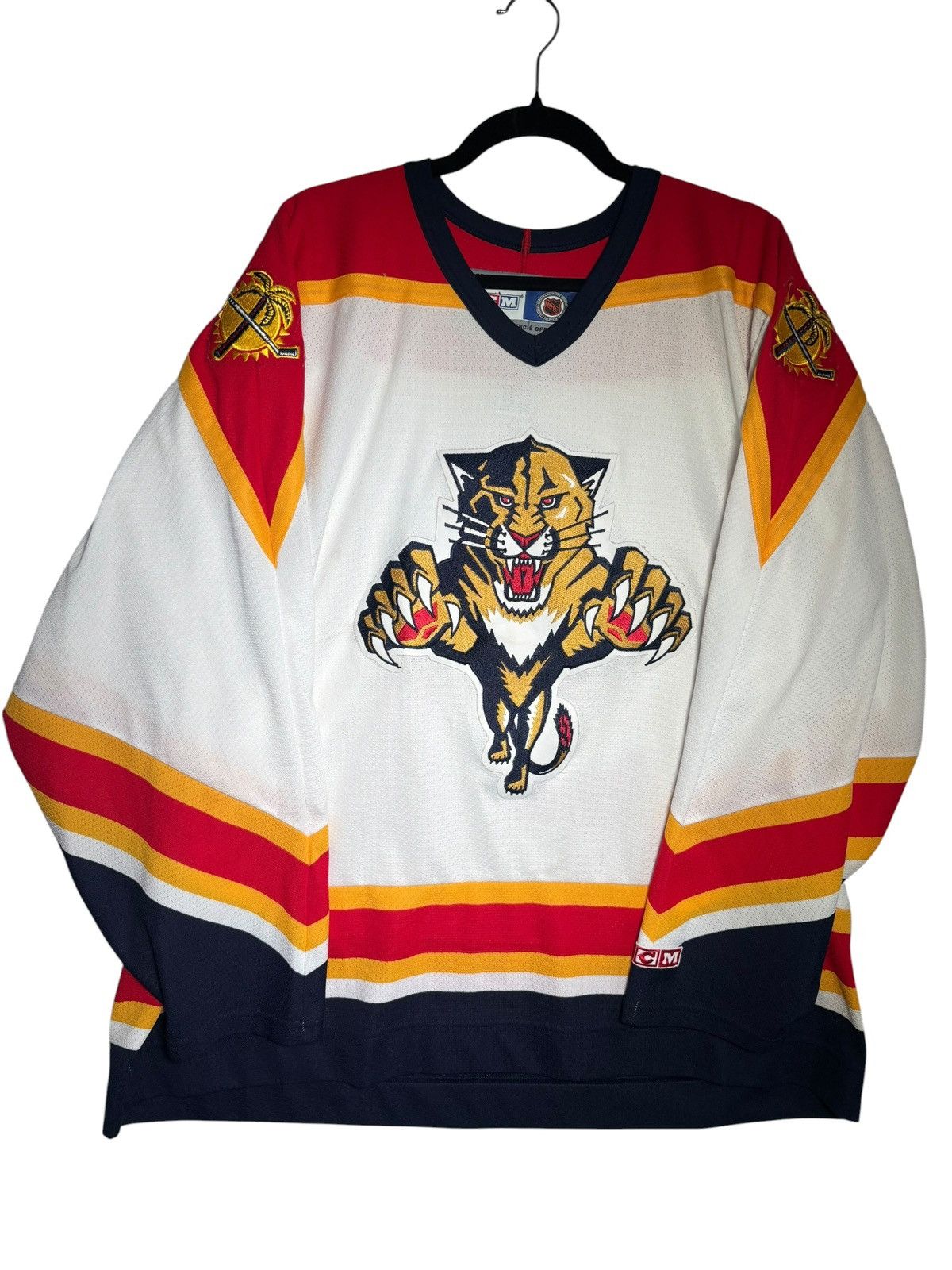 Ccm 90s Florida Panthers Jersey Size US XXL / EU 58 / 5 - 1 Thumbnail