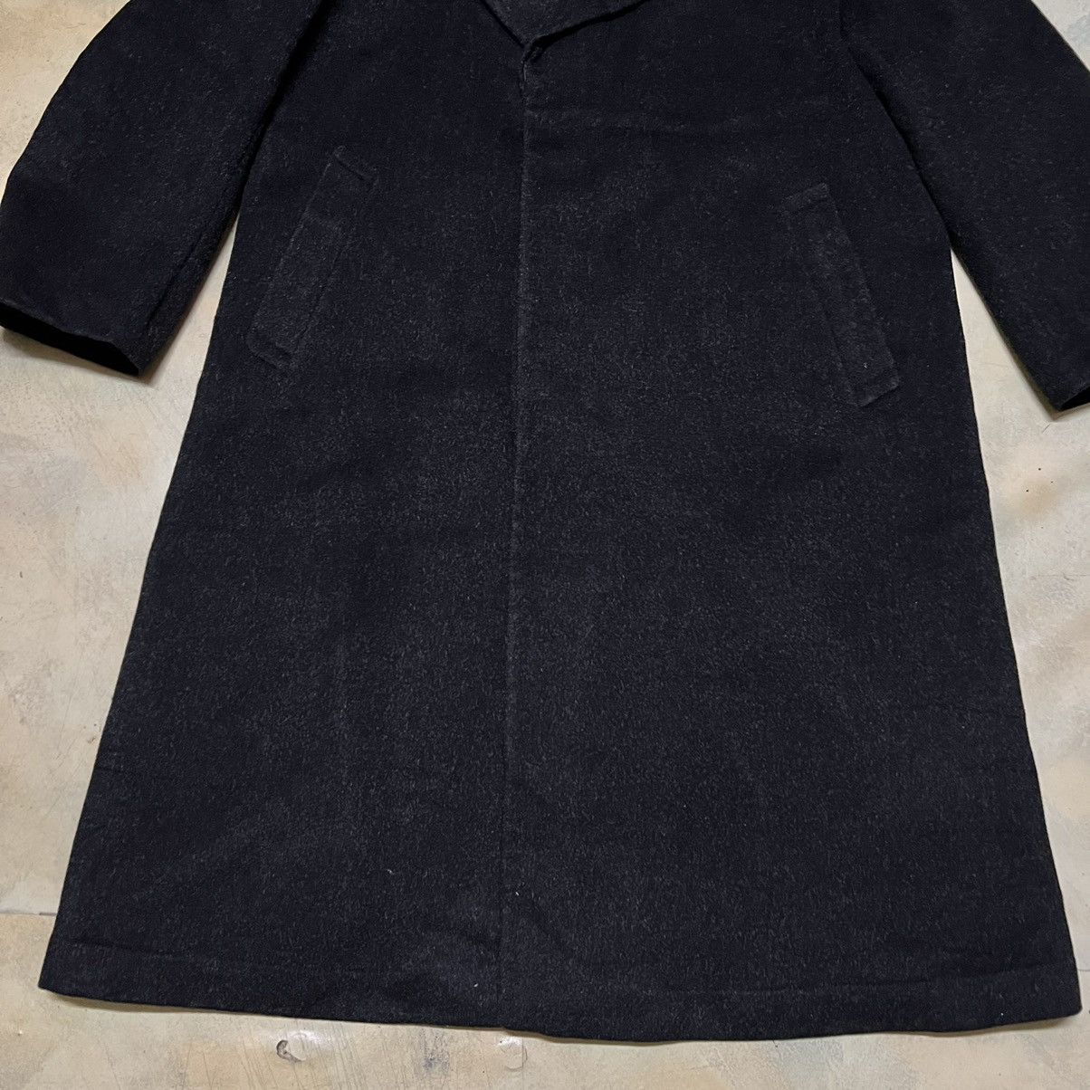Harris Tweed Harris Tweed Long Coat Heavy Jacket Avant Garde Style Size US L / EU 52-54 / 3 - 5 Thumbnail