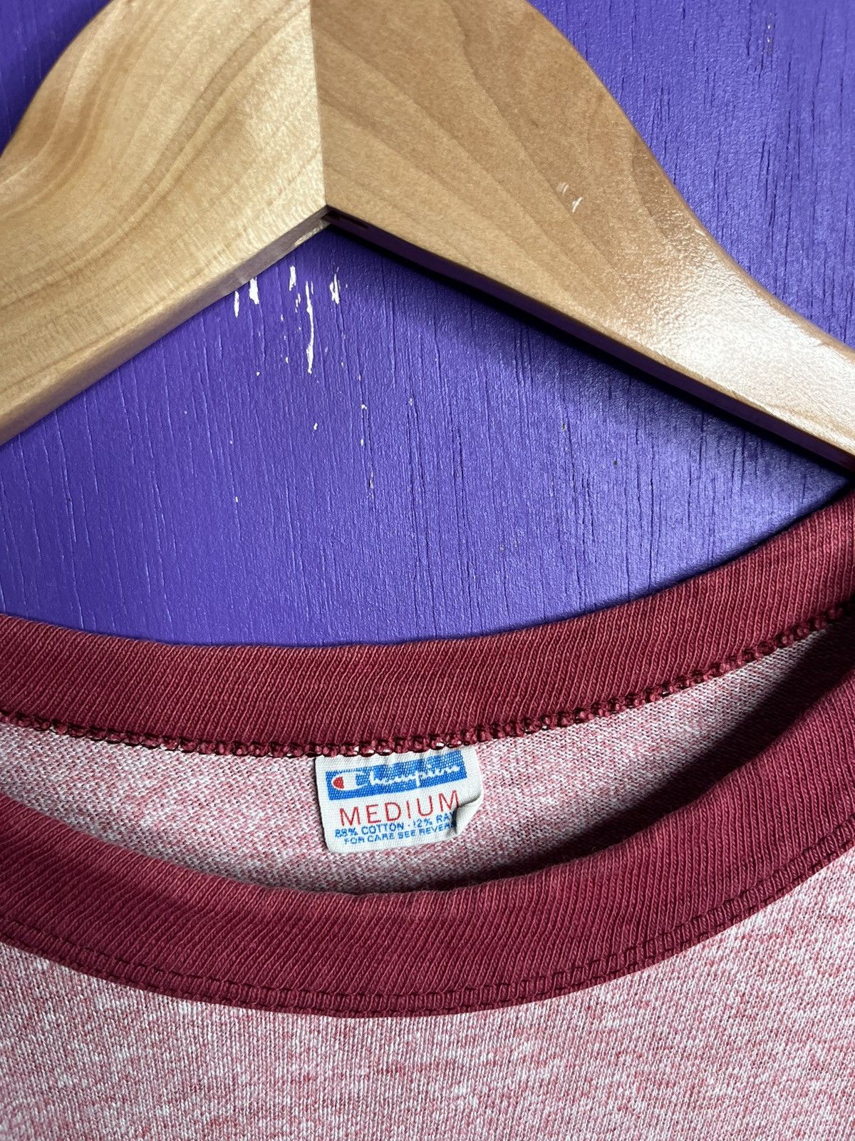 Champion × Vintage Vintage 70s Champion Berlin high school ringer t-shirt Size US M / EU 48-50 / 2 - 4 Thumbnail