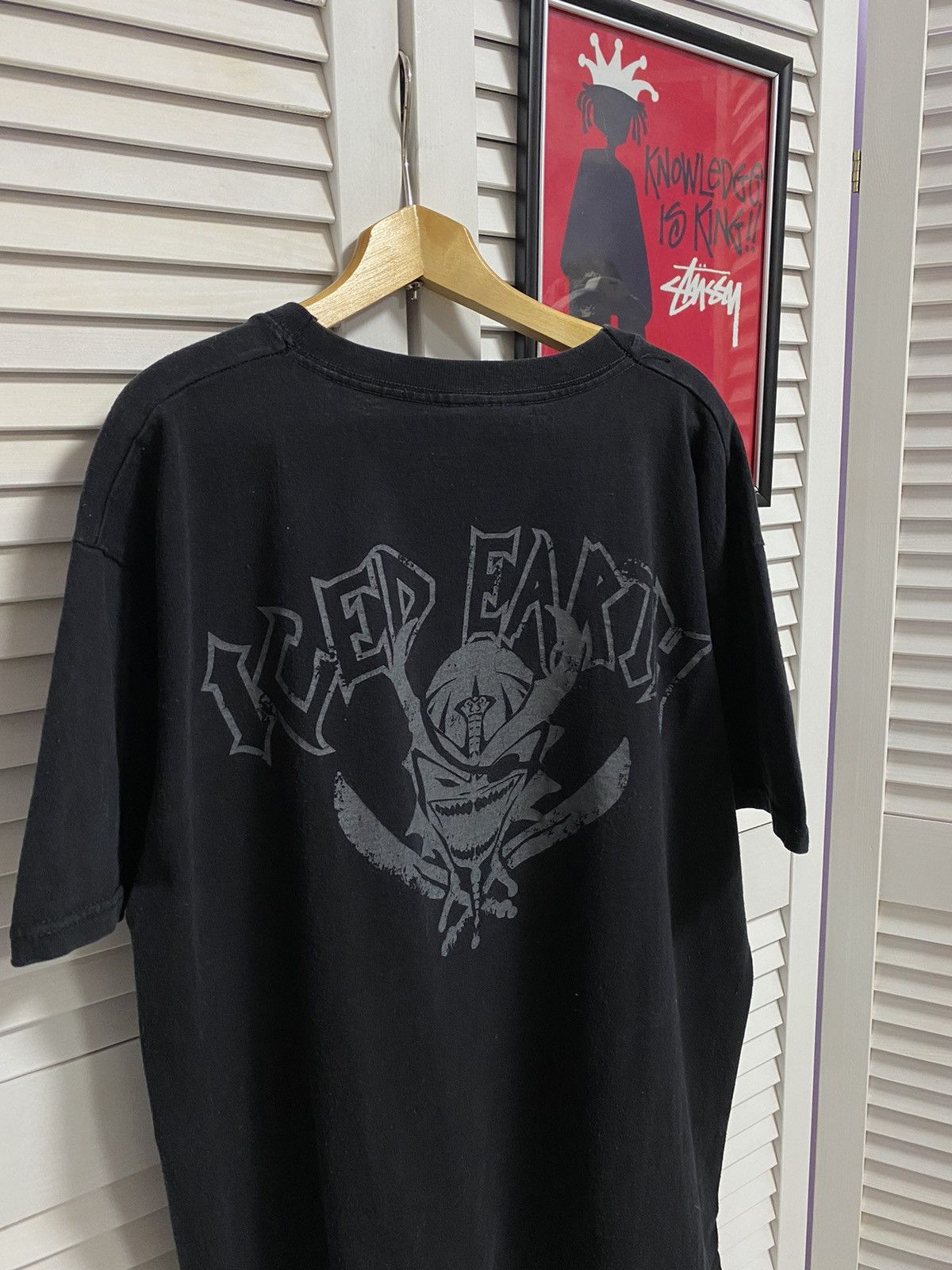 Band Tees Vintage T Shirt Tee Iced Earth Pirates Double Print Rock Size US L / EU 52-54 / 3 - 4 Thumbnail