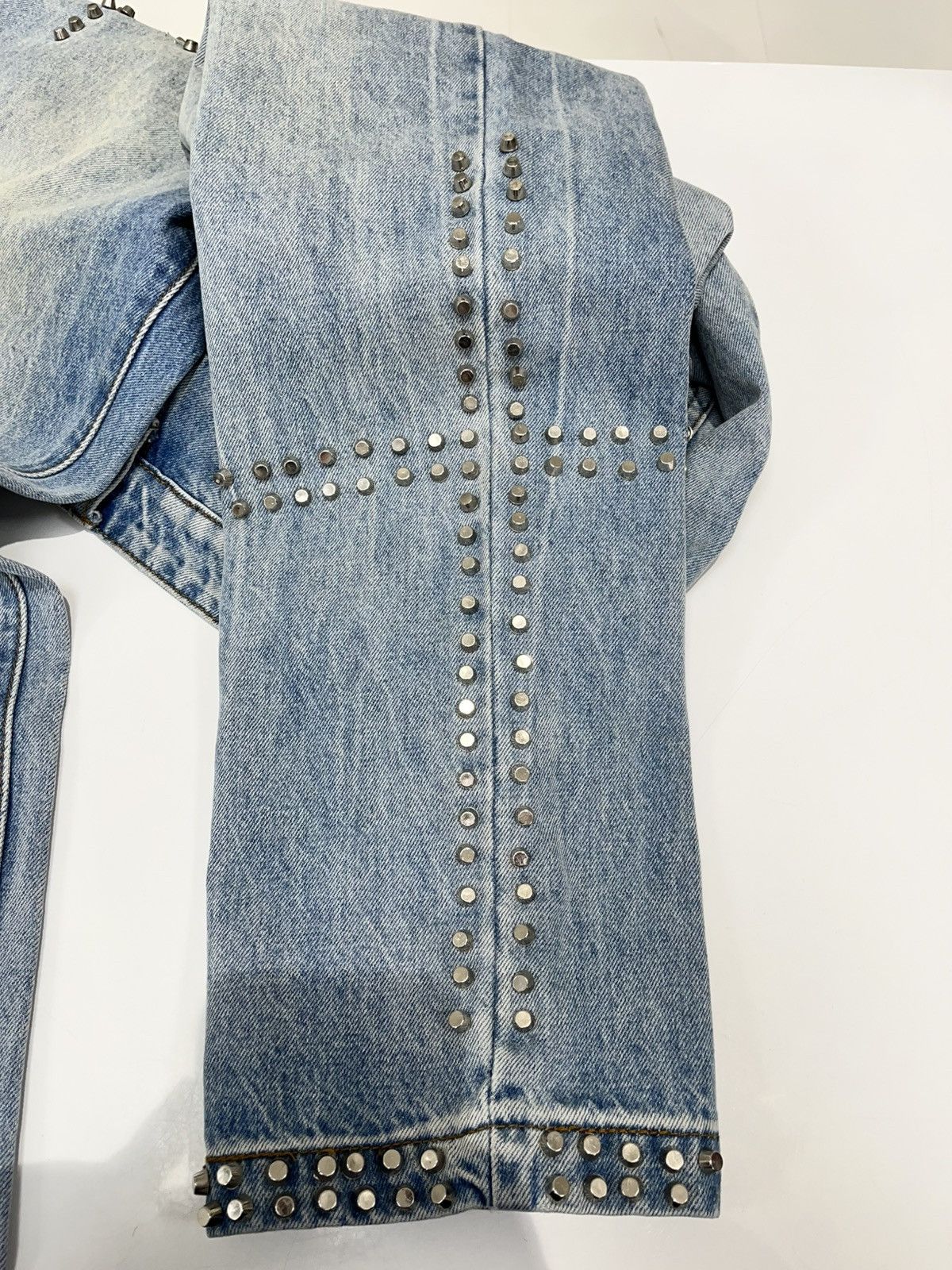 Who Decides War Who Decides War Denim Jeans Blue Size US 32 / EU 48 - 6 Thumbnail