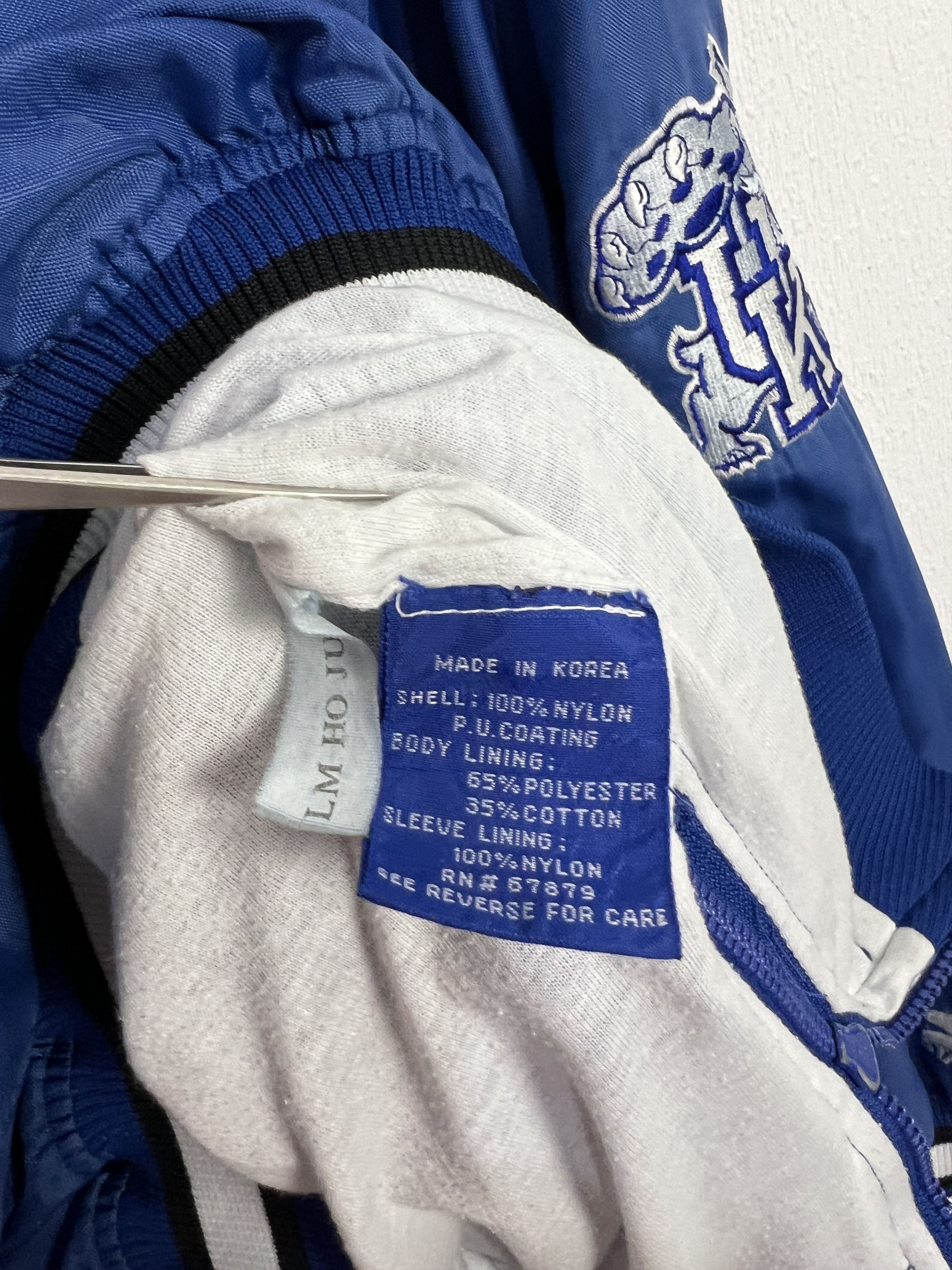 Starter Vintage Kentucky Wildcats Jacket Windbreaker Bomber NCAA Size US XXL / EU 58 / 5 - 8 Thumbnail