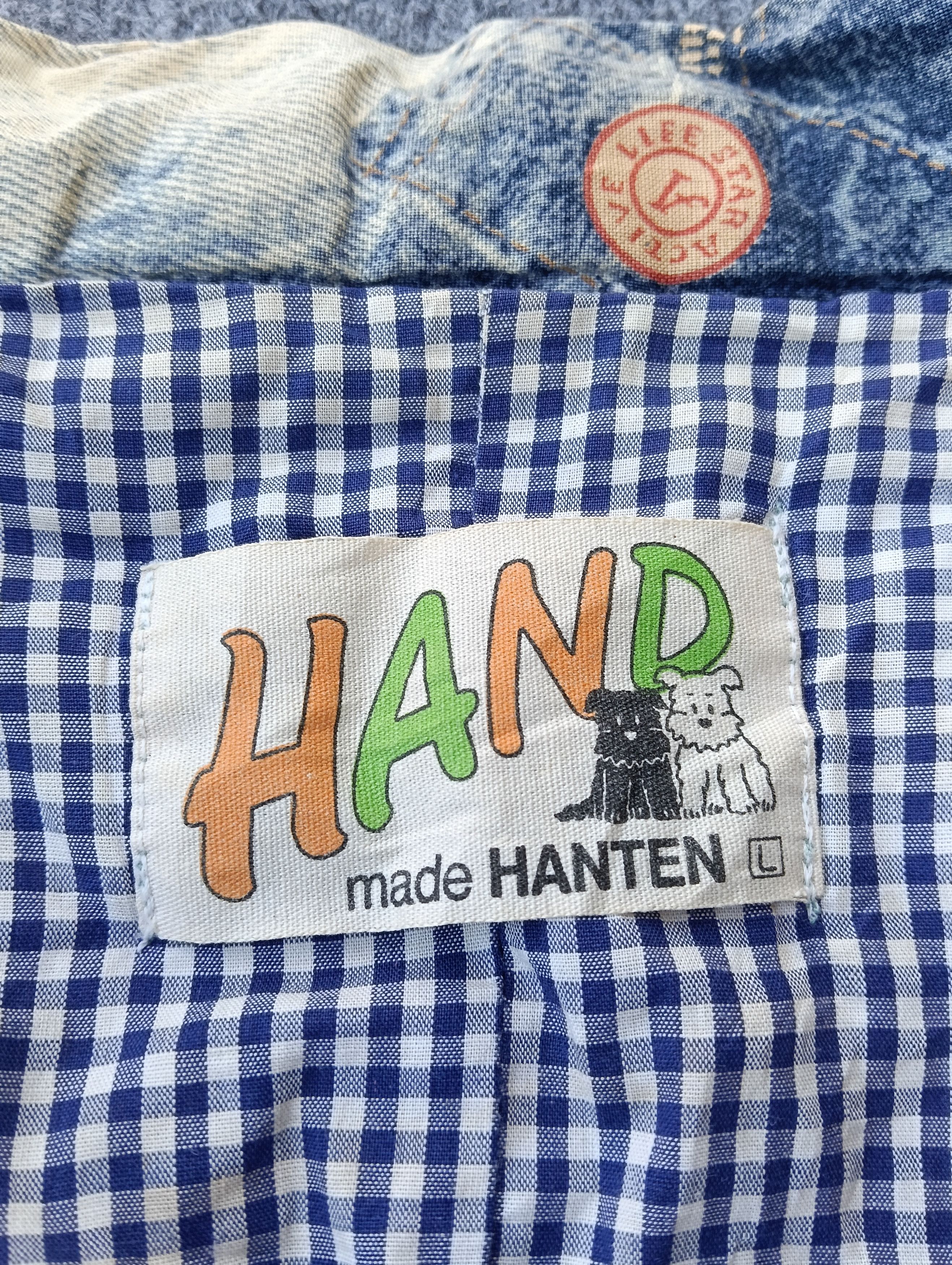 Hang Ten Hangten Kimono Short Sleeve Style Patch Denim Size US L / EU 52-54 / 3 - 3 Thumbnail