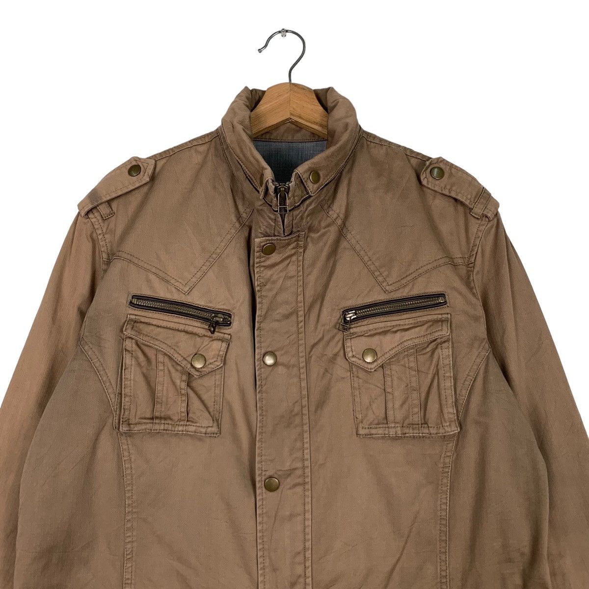 Michel Klein MICHEL KLEIN HOMME Paris Four Pocket Chore Jacket #0644-C30 Size US M / EU 48-50 / 2 - 2 Thumbnail