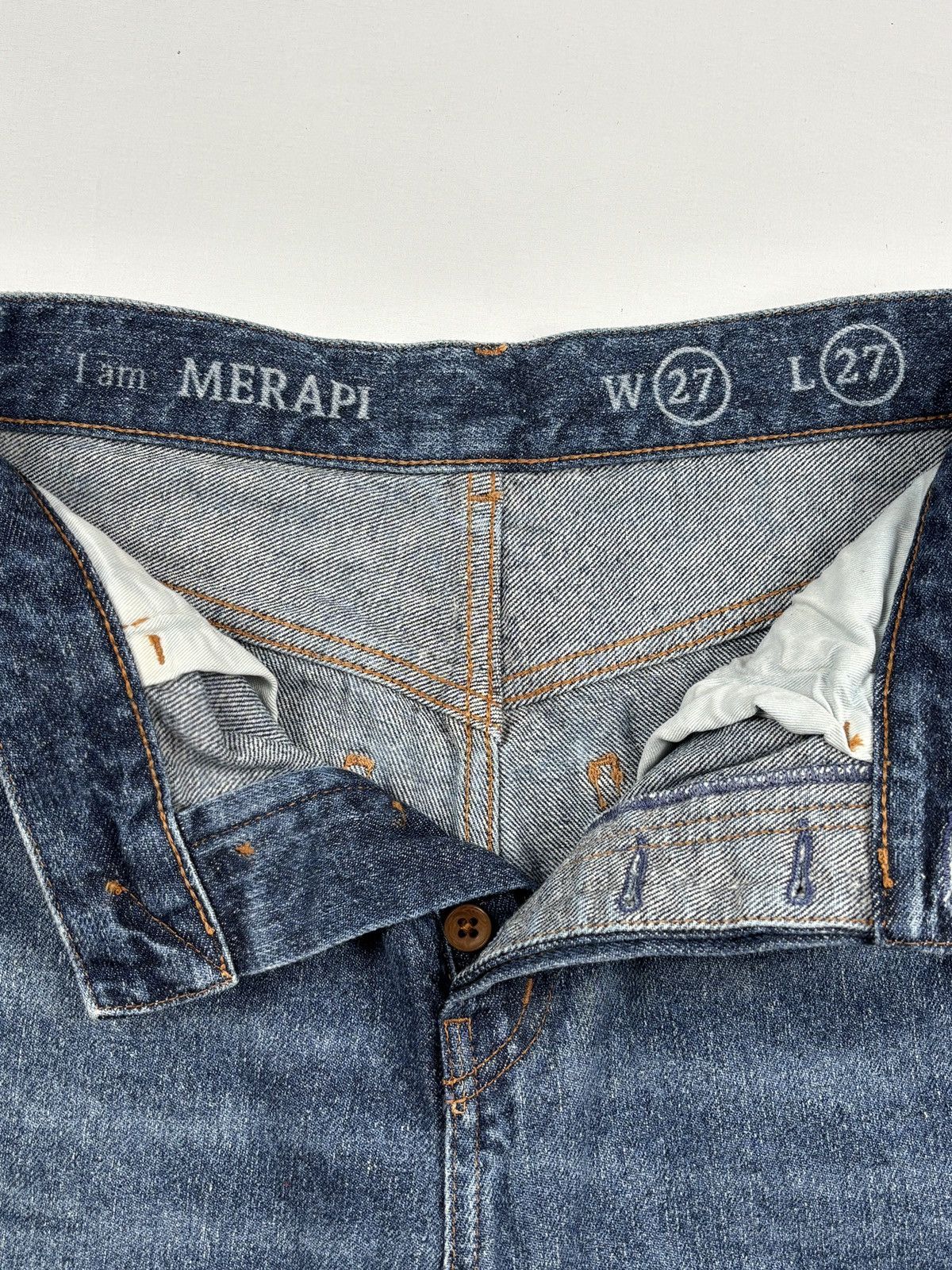 Chloe Merapi Flared Faded Denim Jeans Size 27" / US 4 / IT 40 - 11 Thumbnail