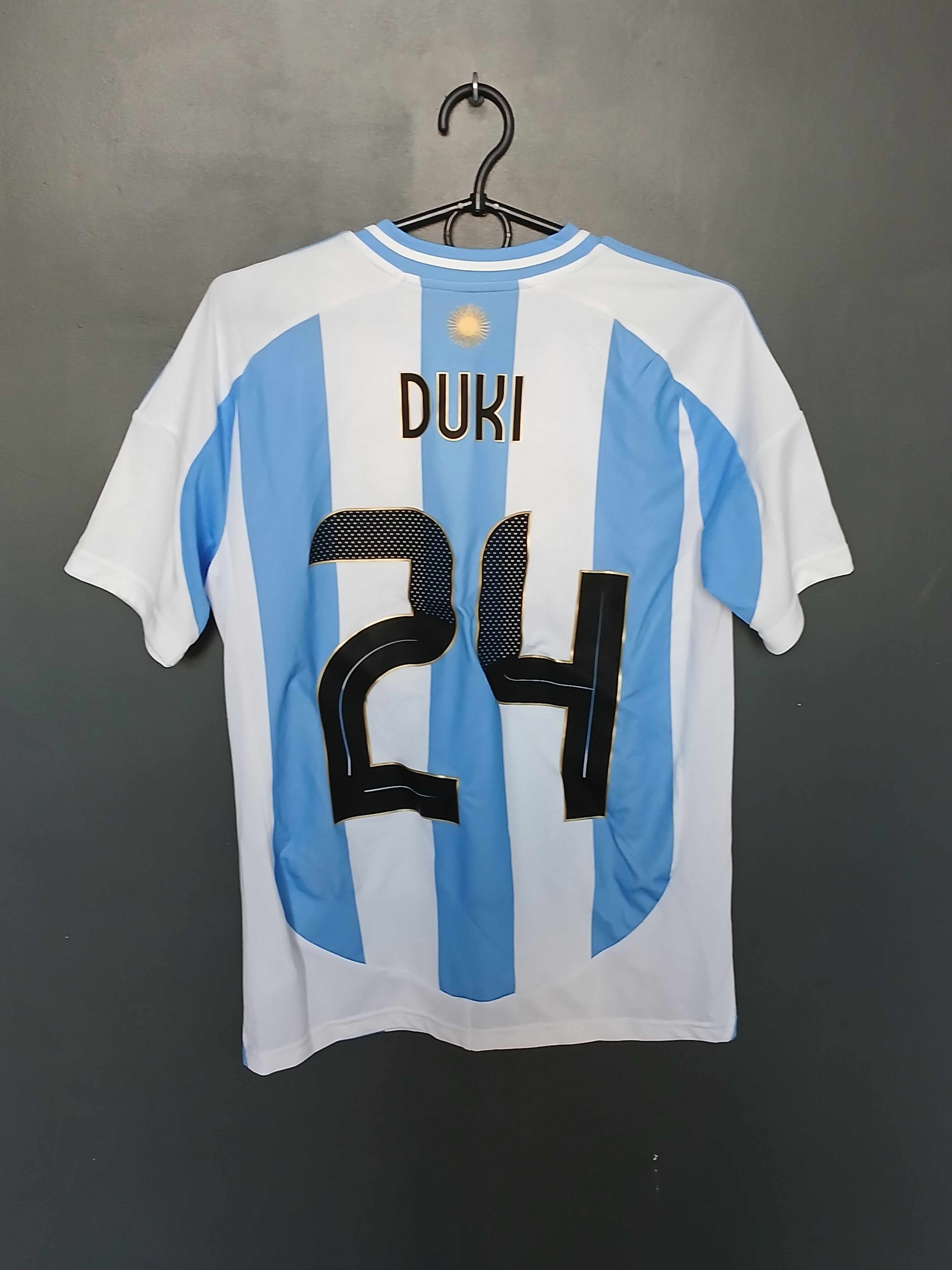 Adidas New KIDS Argentina National Team 2024 Home Football Jersey Size US XS / EU 42 / 0 - 2 Thumbnail