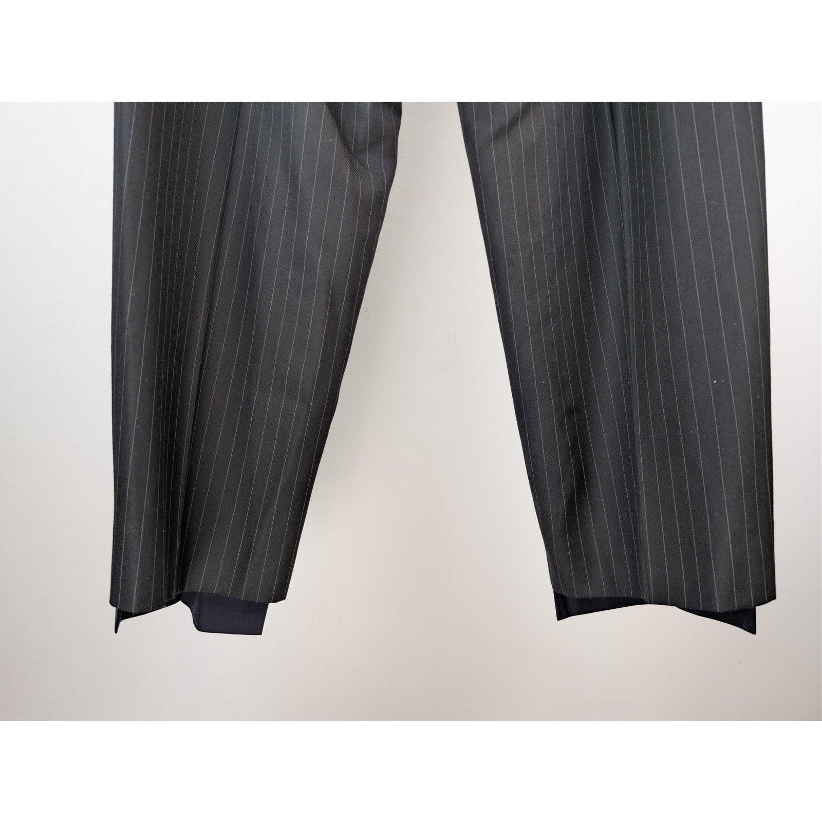 Balenciaga o1rshd1 Fluid Barathea Patched Skater Pants in Dark Navy Size US 32 / EU 48 - 14 Thumbnail