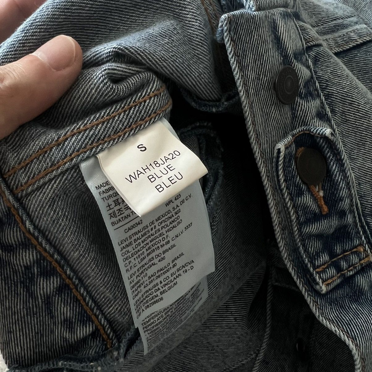 Levi's × Levi's Vintage Clothing × Vetements AW18 Vetements x Levi’s Reconstructed Denim Jacket Size S / US 4 / IT 40 - 6 Thumbnail