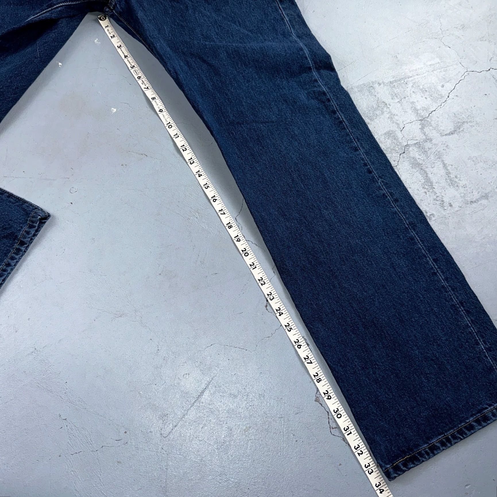 Levi's Levi's 501 Vintage Y2K Columbia Straight Jeans 36x34 90s Med Wash Mens Denim Jeans Size US 36 / EU 52 - 5 Thumbnail
