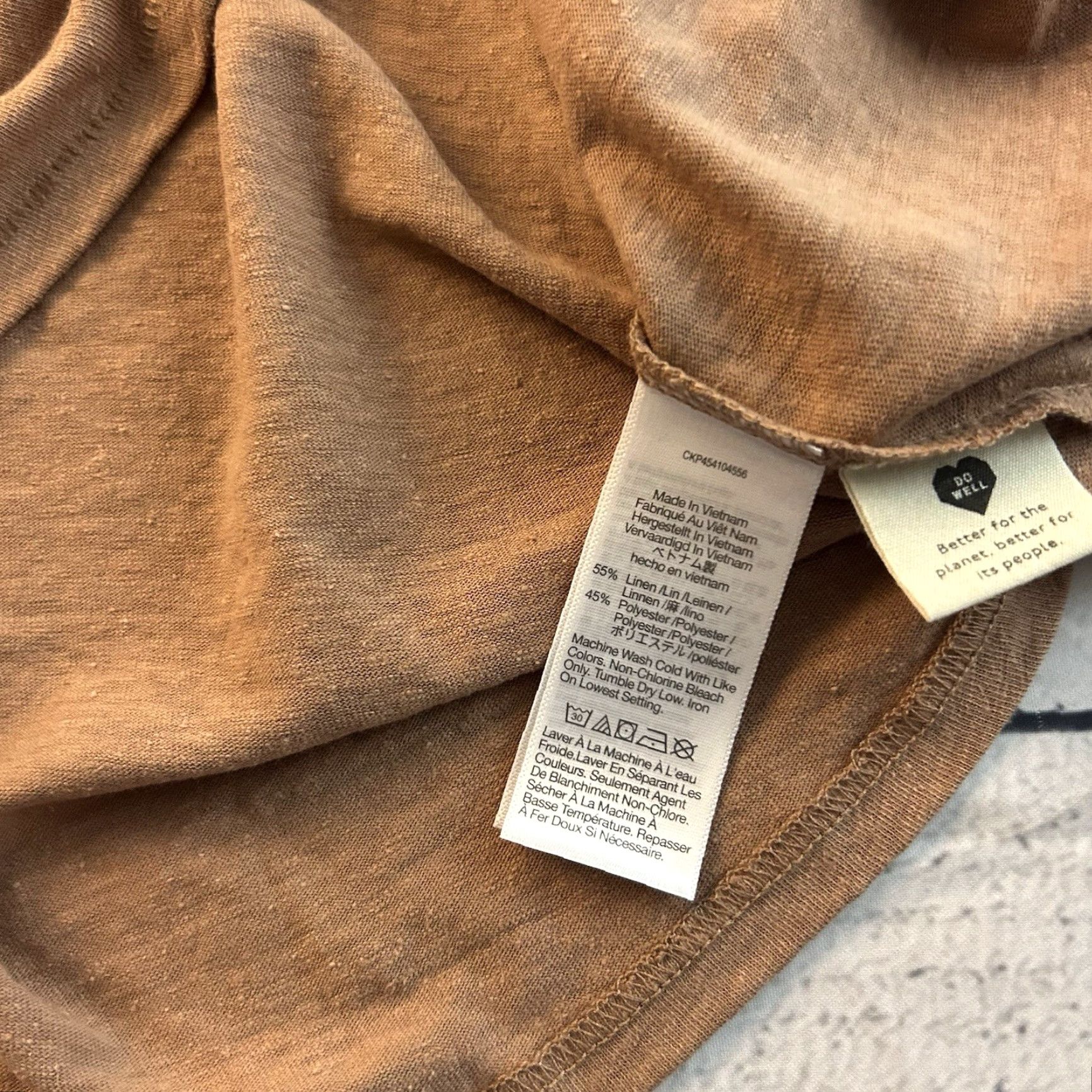 Madewell Madewell Linen Blend Short Sleeve Top Women's XS Tan Brown Shirt Blouse Adult XS Brown Linen Blend Madewell Shirt Womens XS Brown 1960s? Size XS / US 0-2 / IT 36-38 - 5 Thumbnail