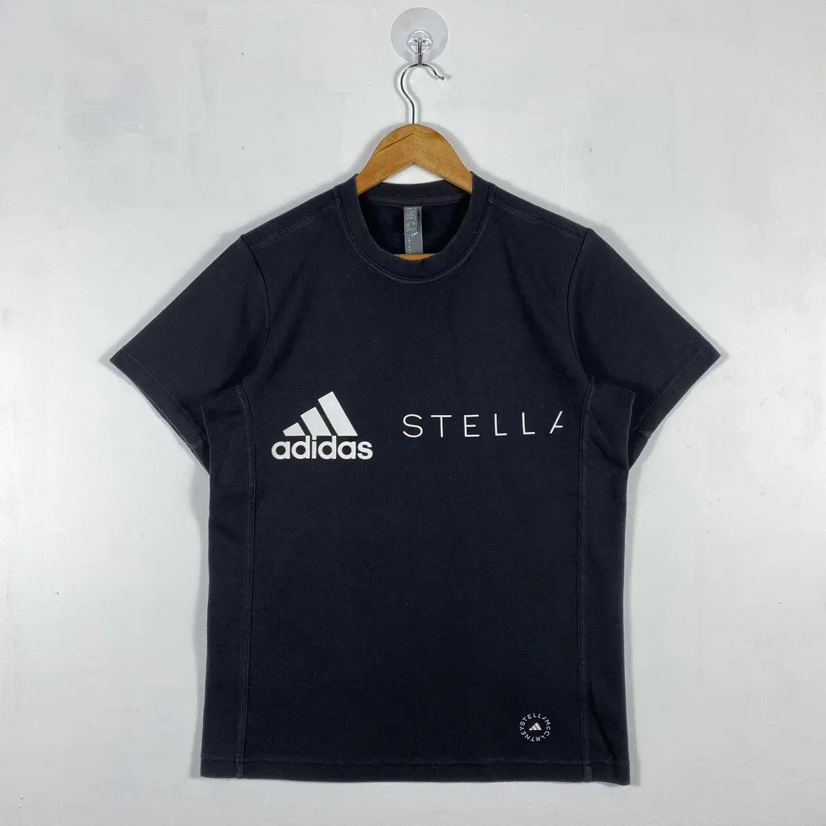 Adidas × Stella McCartney ADIDAS STELLA MCCARTNEY Logo Tee Shirt Size US XXS / EU 40 - 2 Thumbnail