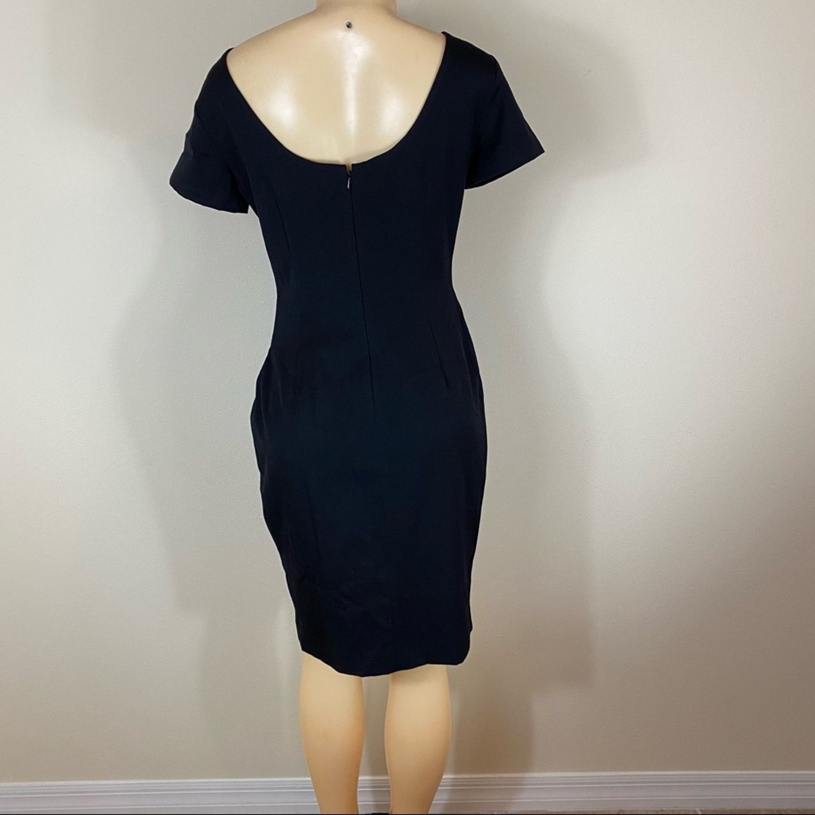 Anne Klein Anne Klein Classic basic wardrobe Black Dress Size 4 Size S / US 4 / IT 40 - 2 Thumbnail