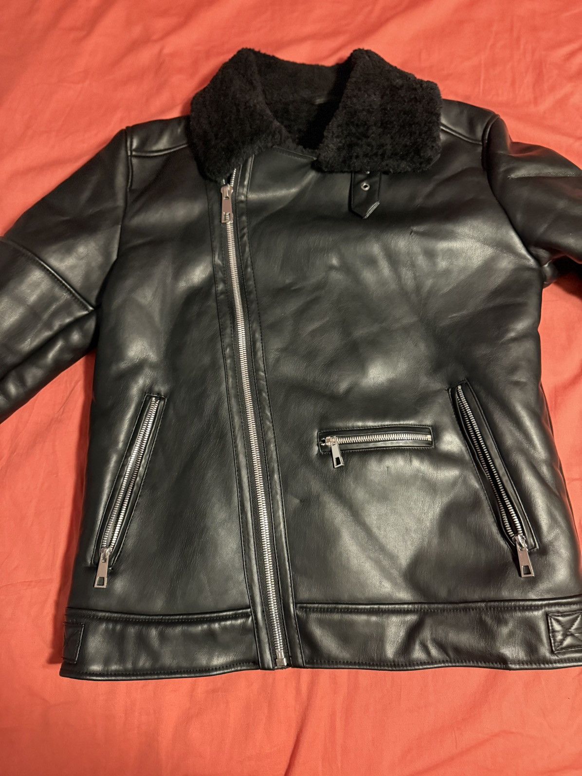 Zara Zara Faux Leather Jacket Size US M / EU 48-50 / 2 - 4 Thumbnail