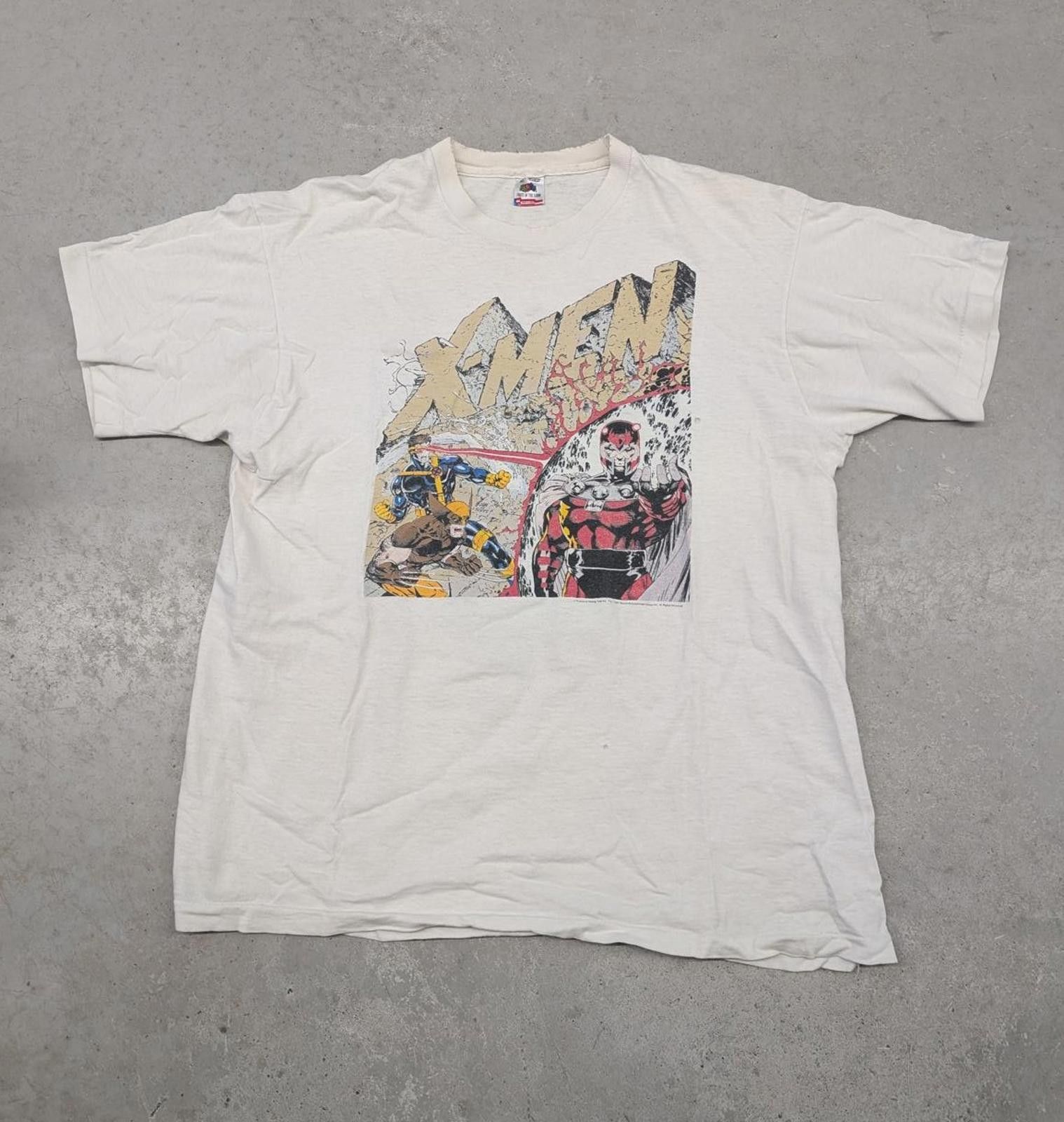 Vintage 1991 Jim Lee X-Men Comic Images t-shirt
