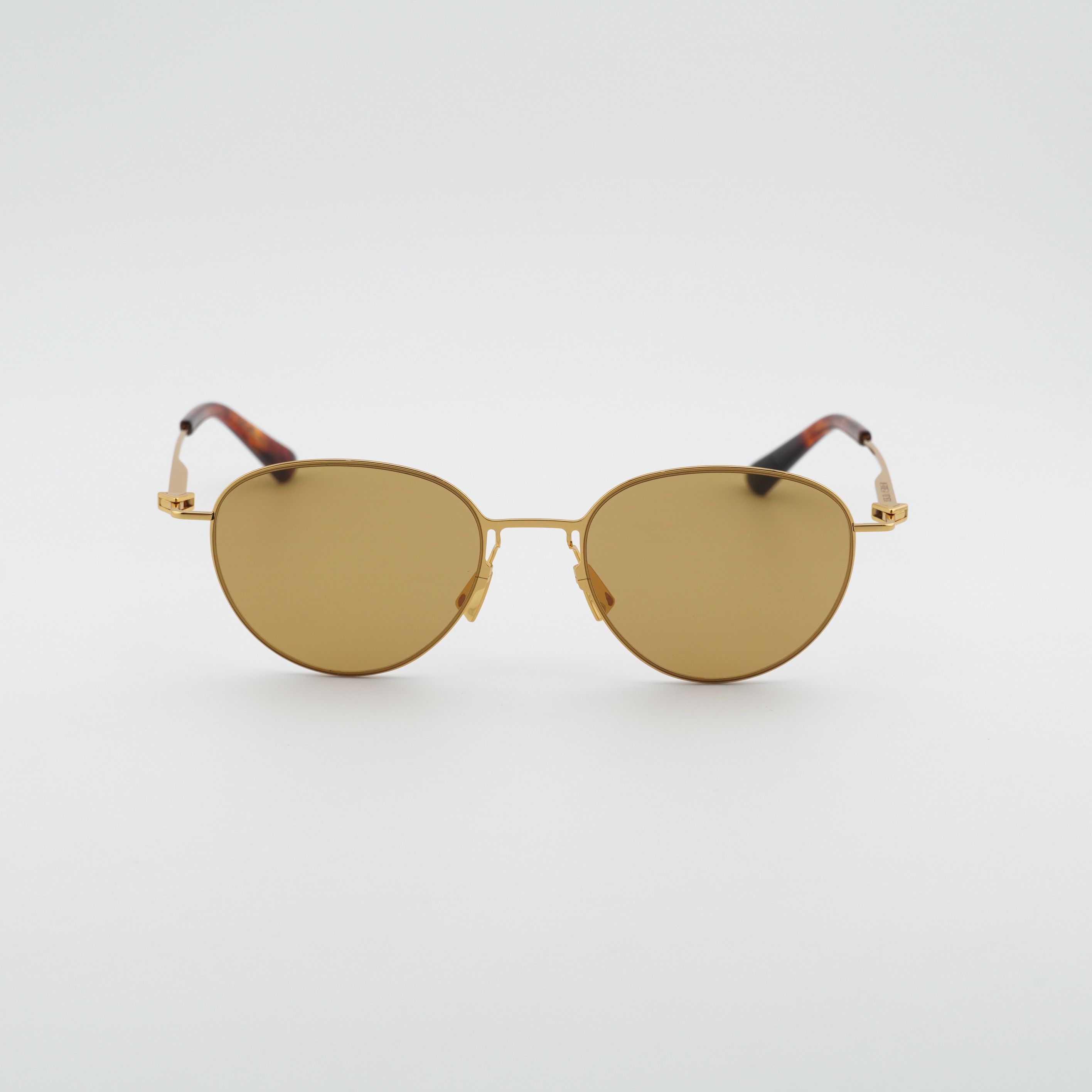 Bottega Veneta Bottega Veneta BV1268S 004 Sunglasses Gold Aviator Frame Size ONE SIZE - 5 Thumbnail