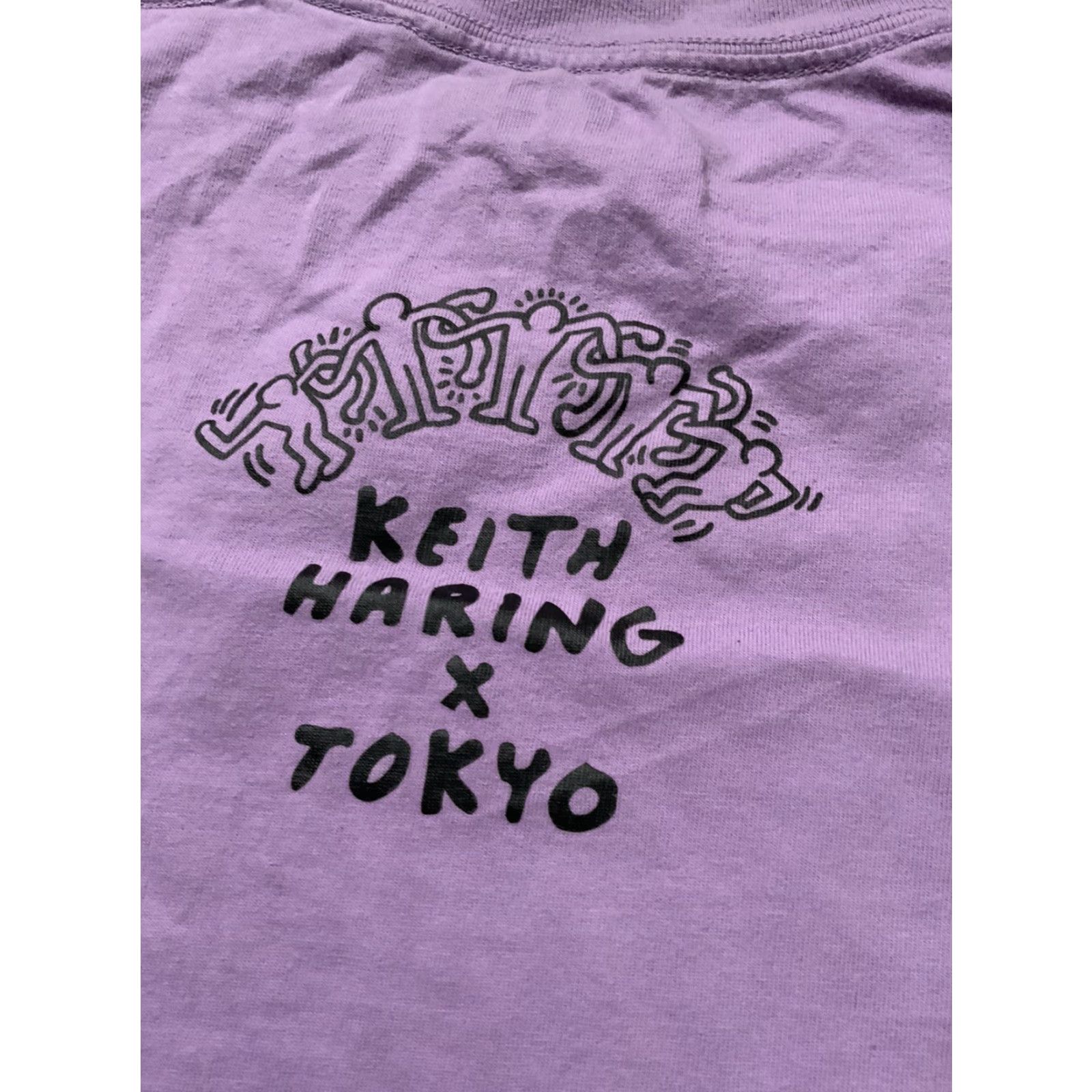Uniqlo VINTAGE Uniqlo X Keith Haring Organ Zaka Tokyo Pop Art Purple Crewneck T-Shirt Sz. S Mens Purple Crew Neck T-Shirt 90s/Pop Art Size US S / EU 44-46 / 1 - 6 Thumbnail
