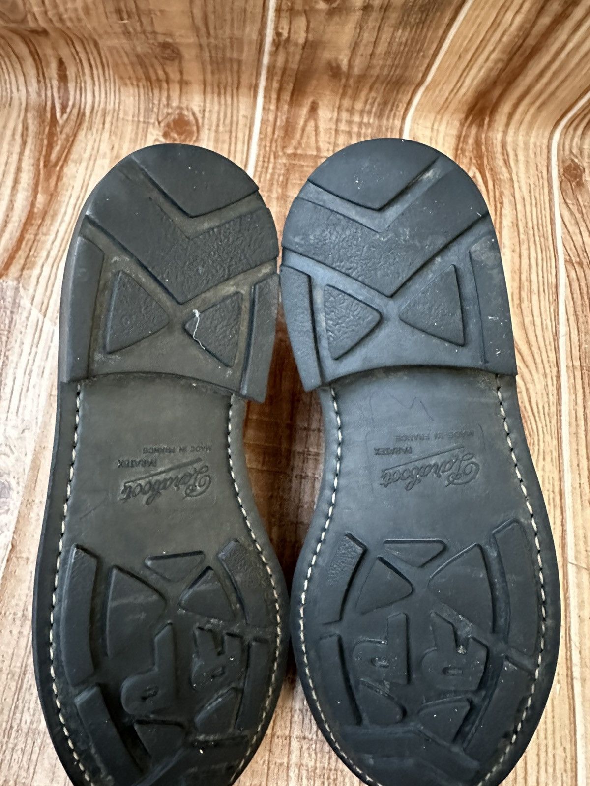 Paraboot Paraboot Black Leather Vintage Size US 8 / EU 41 - 19 Thumbnail