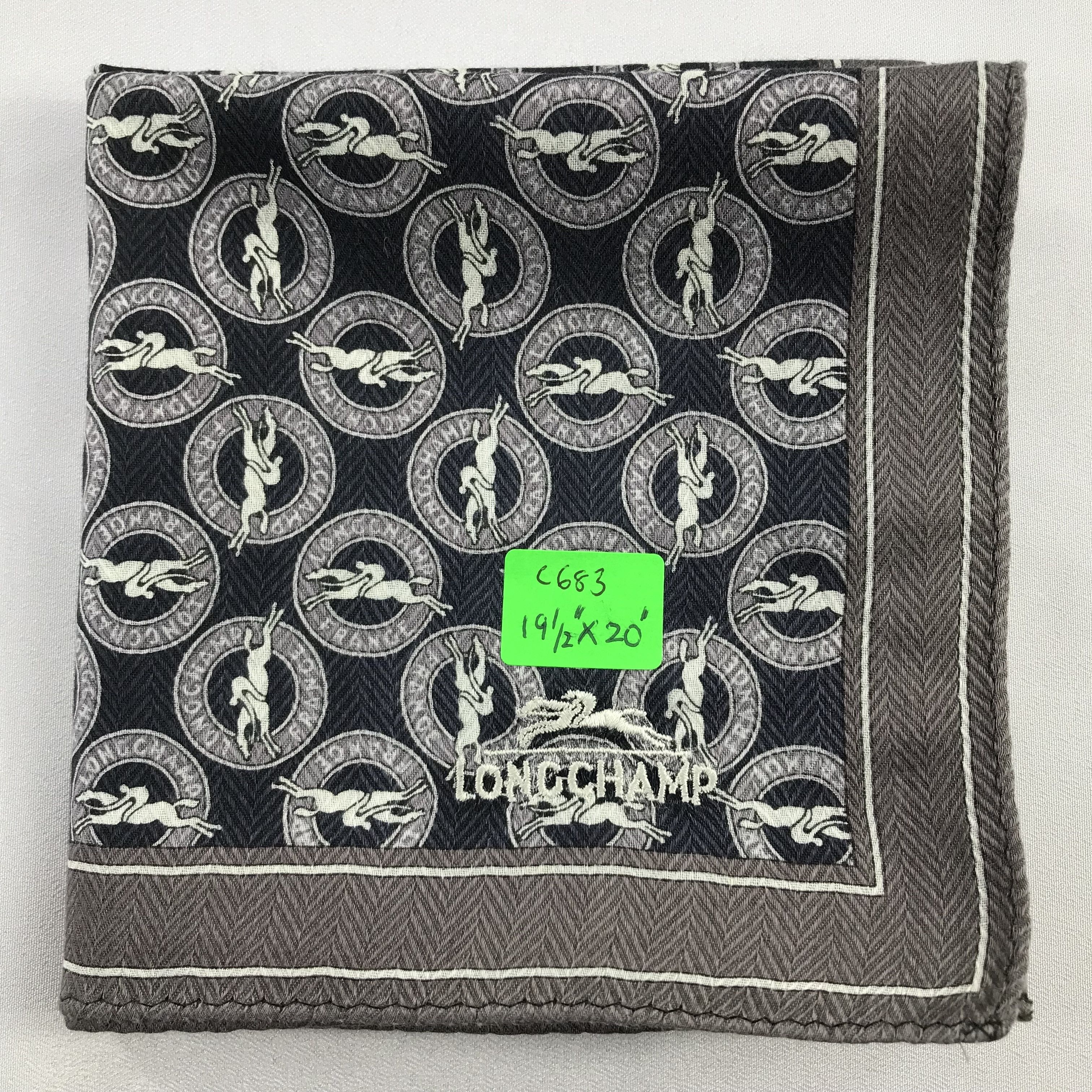 Longchamp Longchamp Handkerchief / Bandana / Neckerchief C683 Size ONE SIZE - 7 Thumbnail