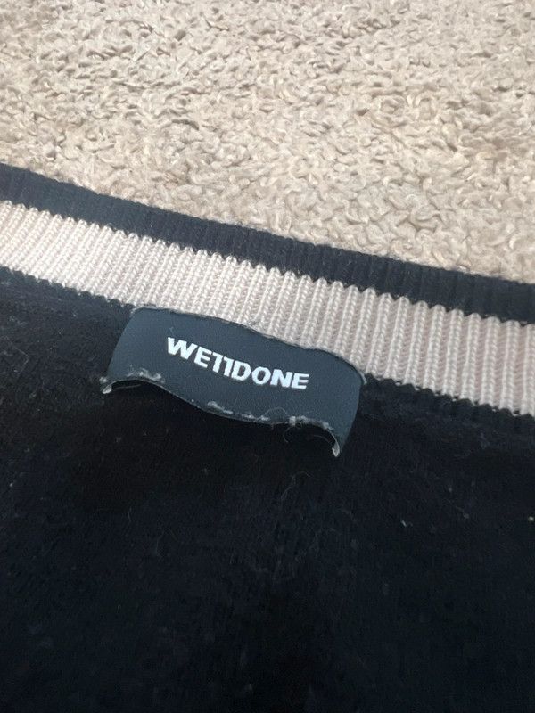 Japanese Brand × WE11DONE vest sweater sweter We11done M Japan rare Size US M / EU 48-50 / 2 - 5 Thumbnail