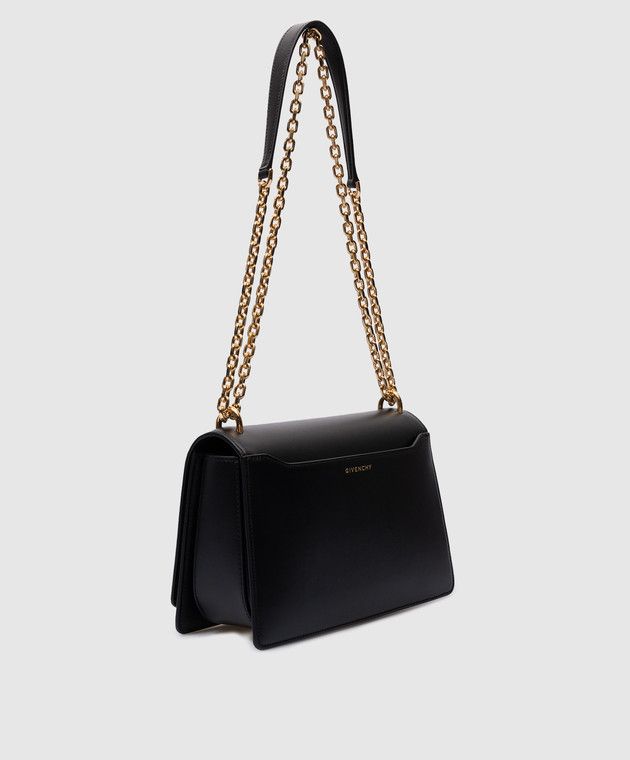 Givenchy o1w1db10525 Size: OS/4G Medium Sliding Chain Bag in Black Size ONE SIZE - 2 Thumbnail