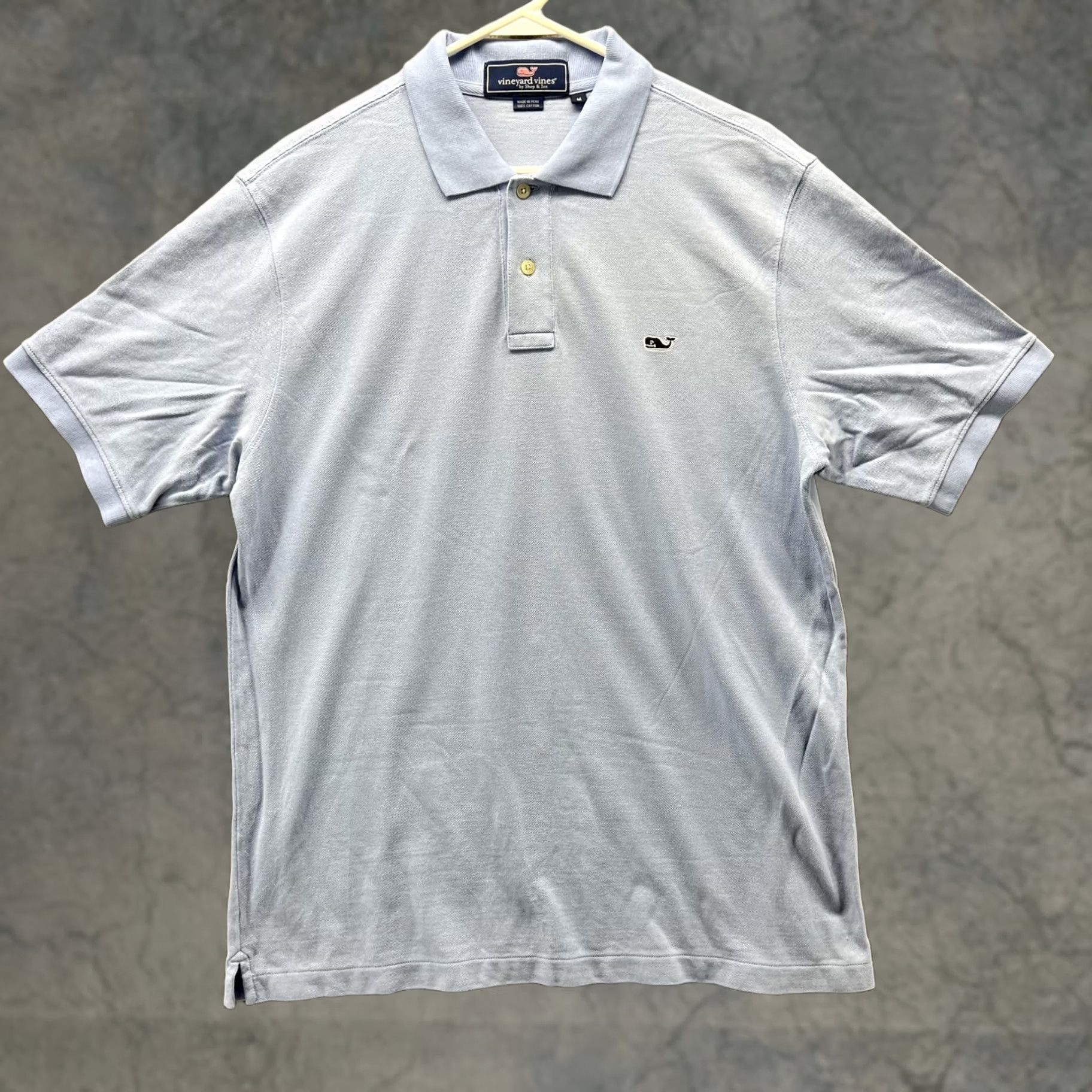 Vineyard Vines Vineyard Vines Polo Shirt Mens M Blue Cotton Pique Whale Logo Casual Golf Shirt Size US M / EU 48-50 / 2 - 1 Thumbnail