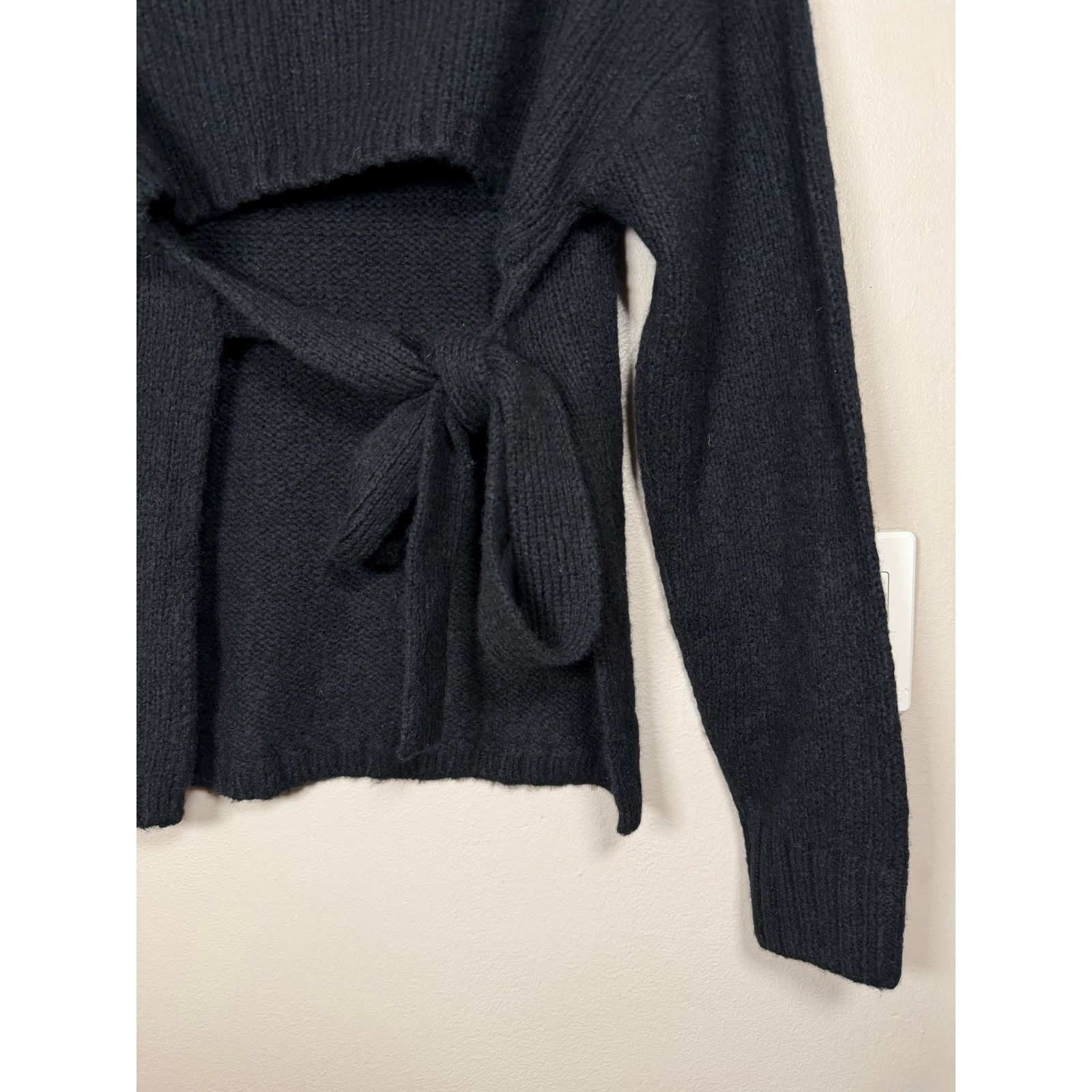 St. Agni St. Agni Wool Cashmere Blend Tie Back Sweater M $425 Size M / US 6-8 / IT 42-44 - 10 Thumbnail