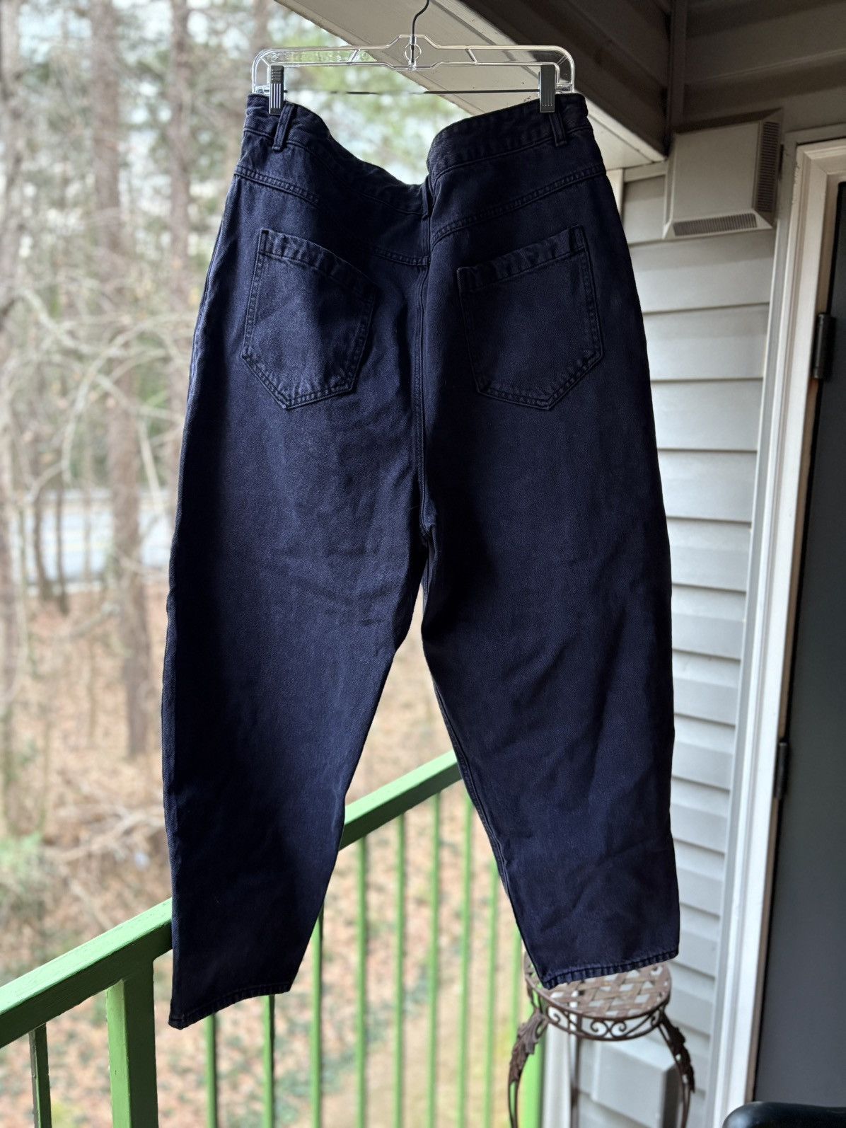 Juun.J Purple Drawstring Jeans Size US 34 / EU 50 - 5 Thumbnail