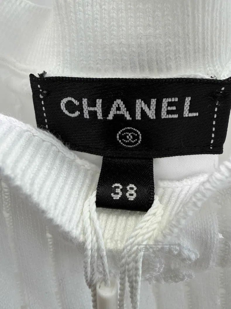 Chanel Chanel White suspender vest Size XS / US 0-2 / IT 36-38 - 5 Thumbnail