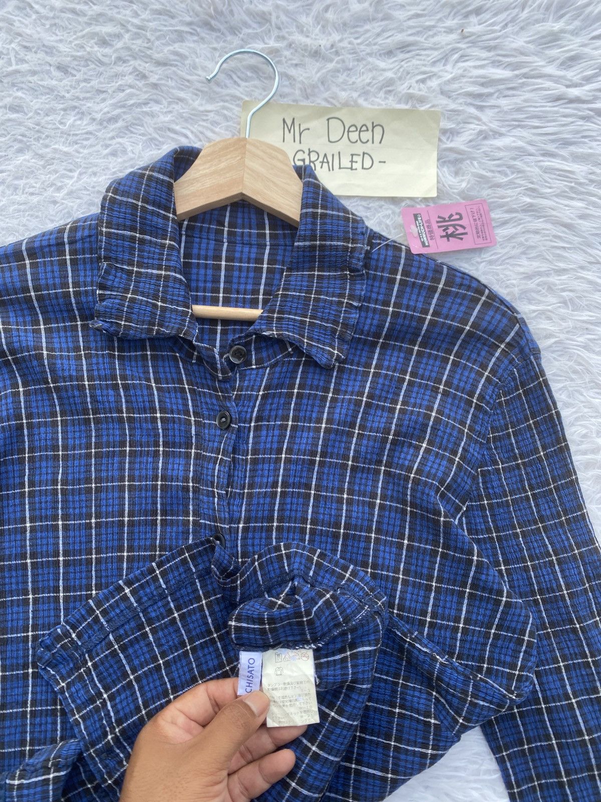 Tsumori Chisato Rare Vintage Tsumori Chisato by Issey Miyake Checkered Shirt Size US M / EU 48-50 / 2 - 6 Thumbnail