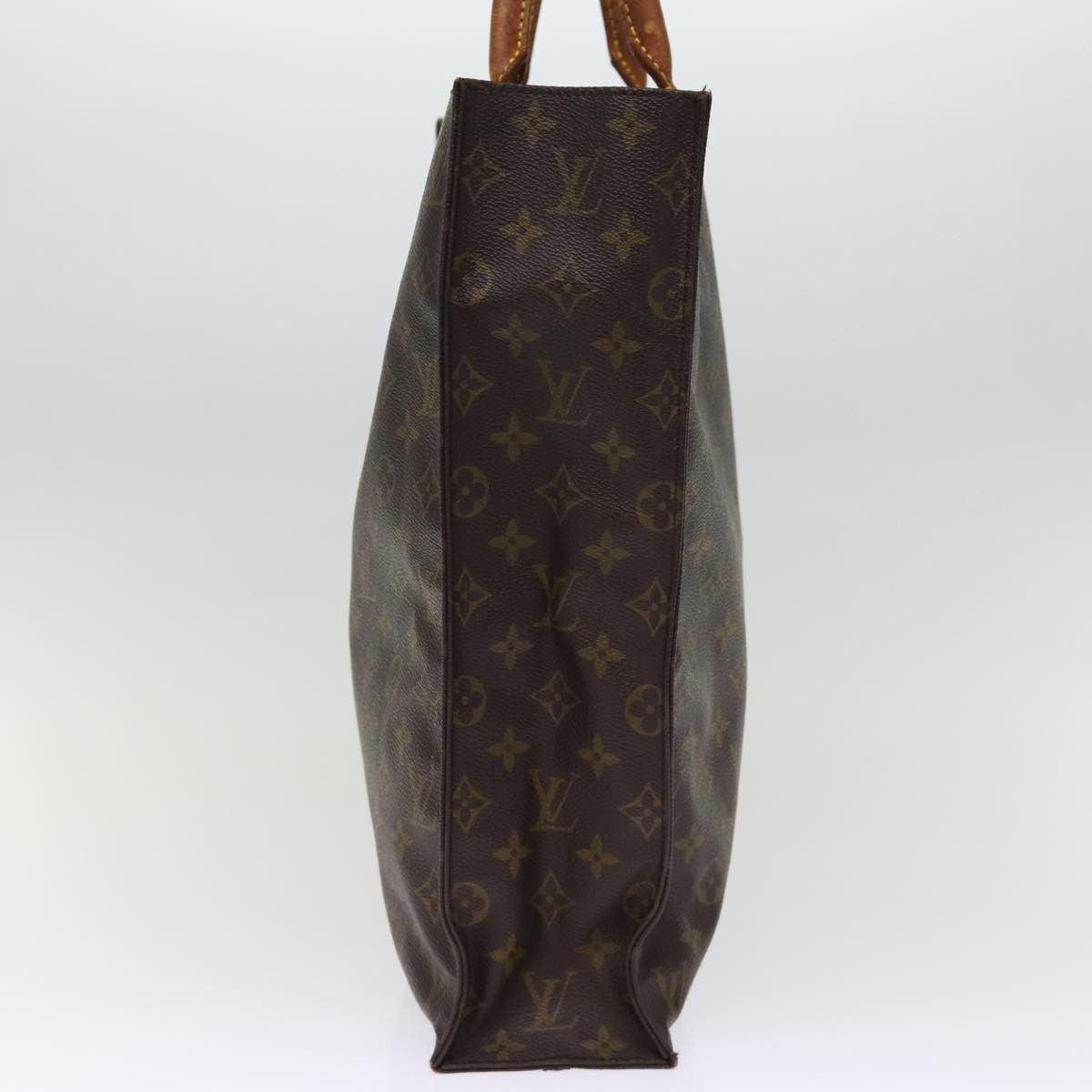 Louis Vuitton LOUIS VUITTON Monogram Sac Plat Hand Bag M51140 Size ONE SIZE - 3 Thumbnail
