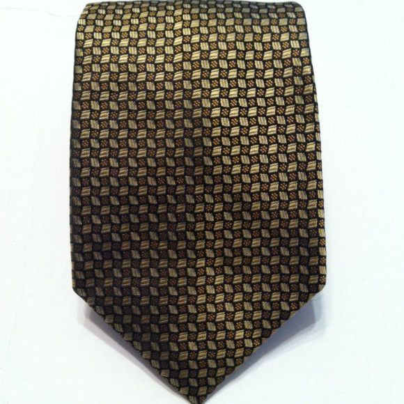KENNETH COLE MEN'S NEW MULTICOLOR 100%SILK TIE WIDTH: 3 7/8