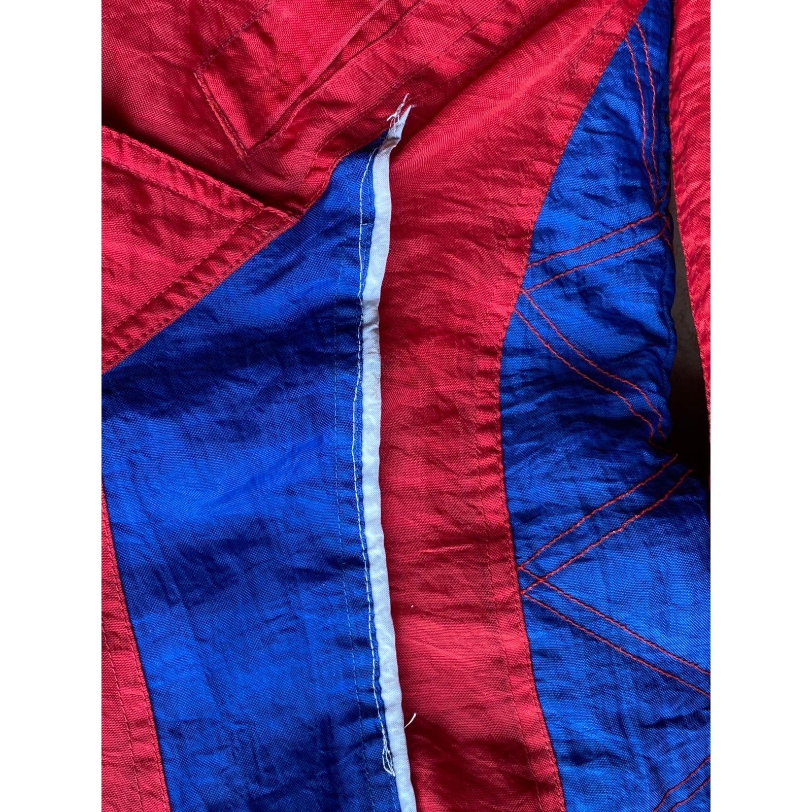 NBA × Starter Philadelphia 76ers 90s STARTER Color Block 1/2 Pullover vtg Size US XL / EU 56 / 4 - 12 Thumbnail