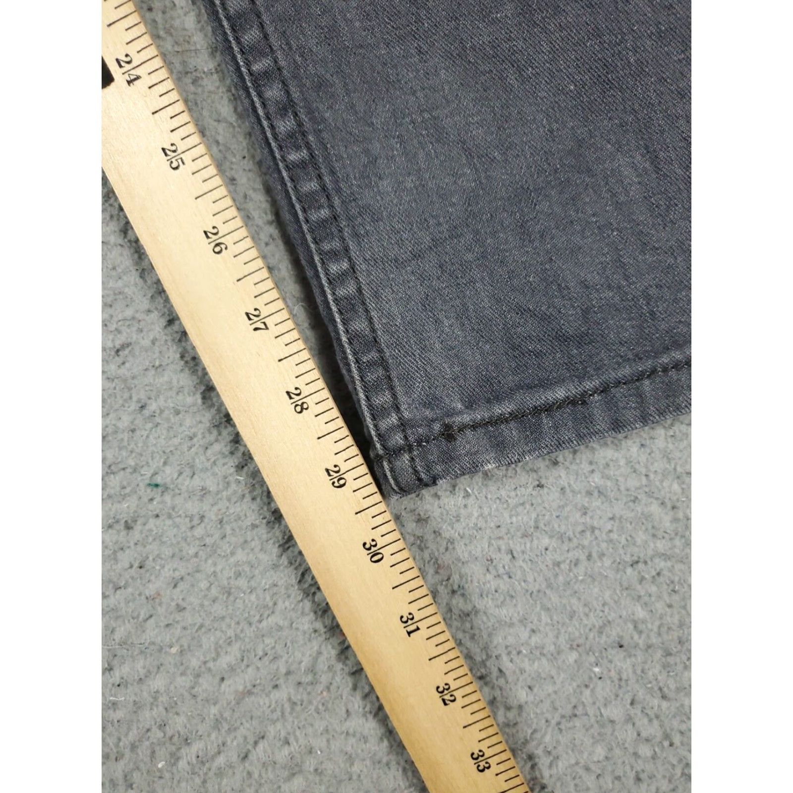 Levi's Mens Levis 514 Slim Gray Jeans 38x30 Extra Large XL Straight Leg Size US 38 / EU 54 - 5 Thumbnail