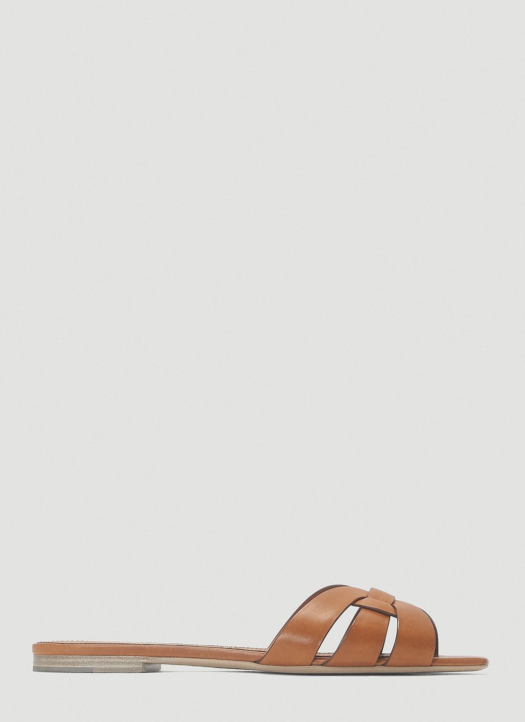 Saint Laurent Paris Tribute Sandals Size US 7 / IT 37 - 1 Thumbnail