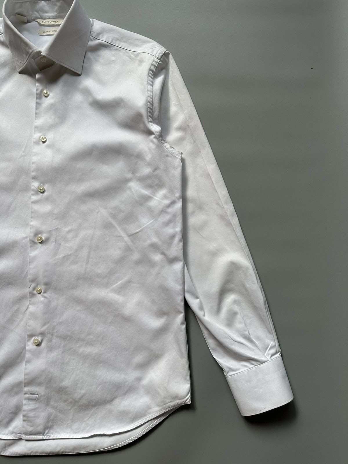 Suitsupply Suitsupply Shirt Egyptian Formal Slim Fit Size 40 15 3/4 Size US M / EU 48-50 / 2 - 2 Thumbnail