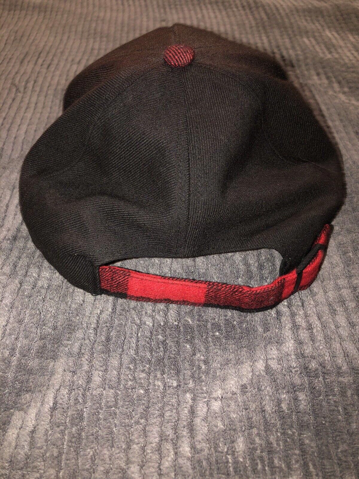 47 Brand Patriots 47 Snap Button NFL Red Black Plaid Flannel OSFA Hat Size ONE SIZE - 5 Thumbnail